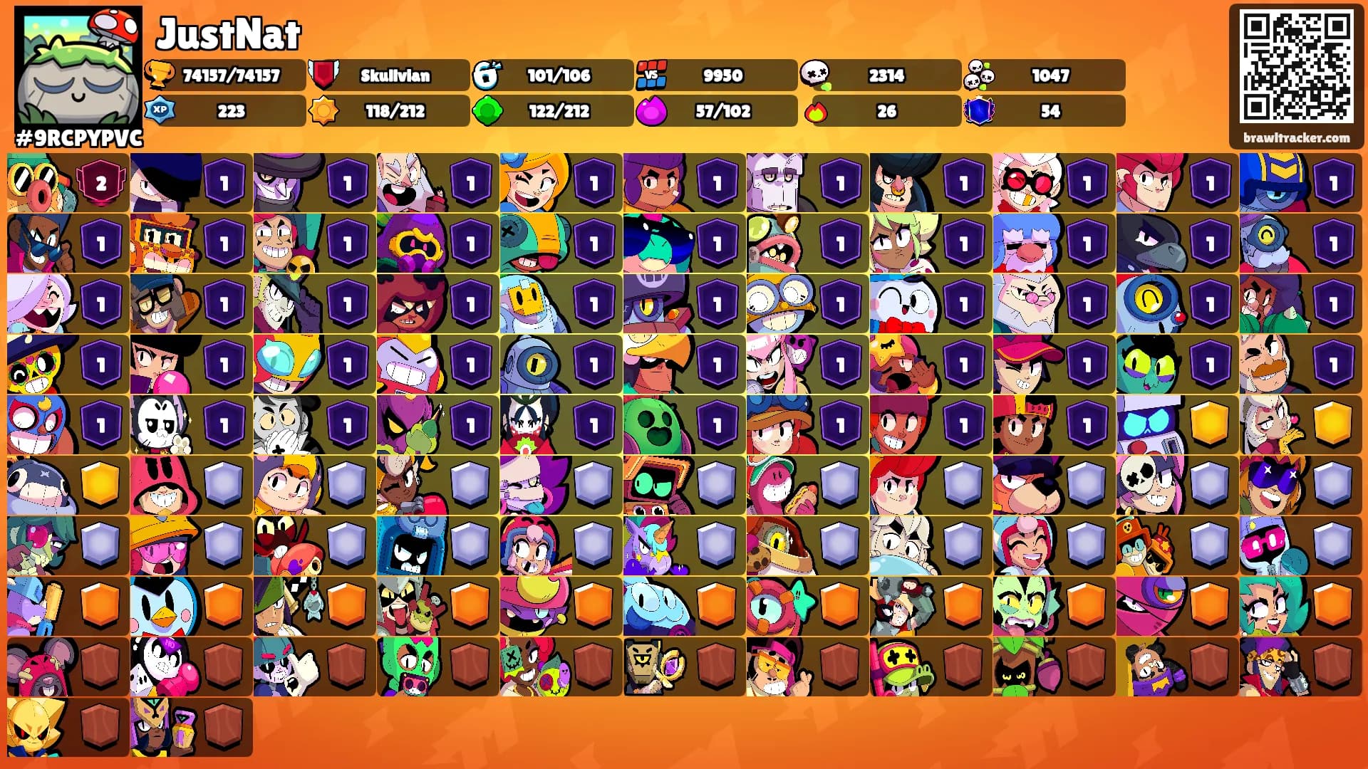 JustNat's Ranks