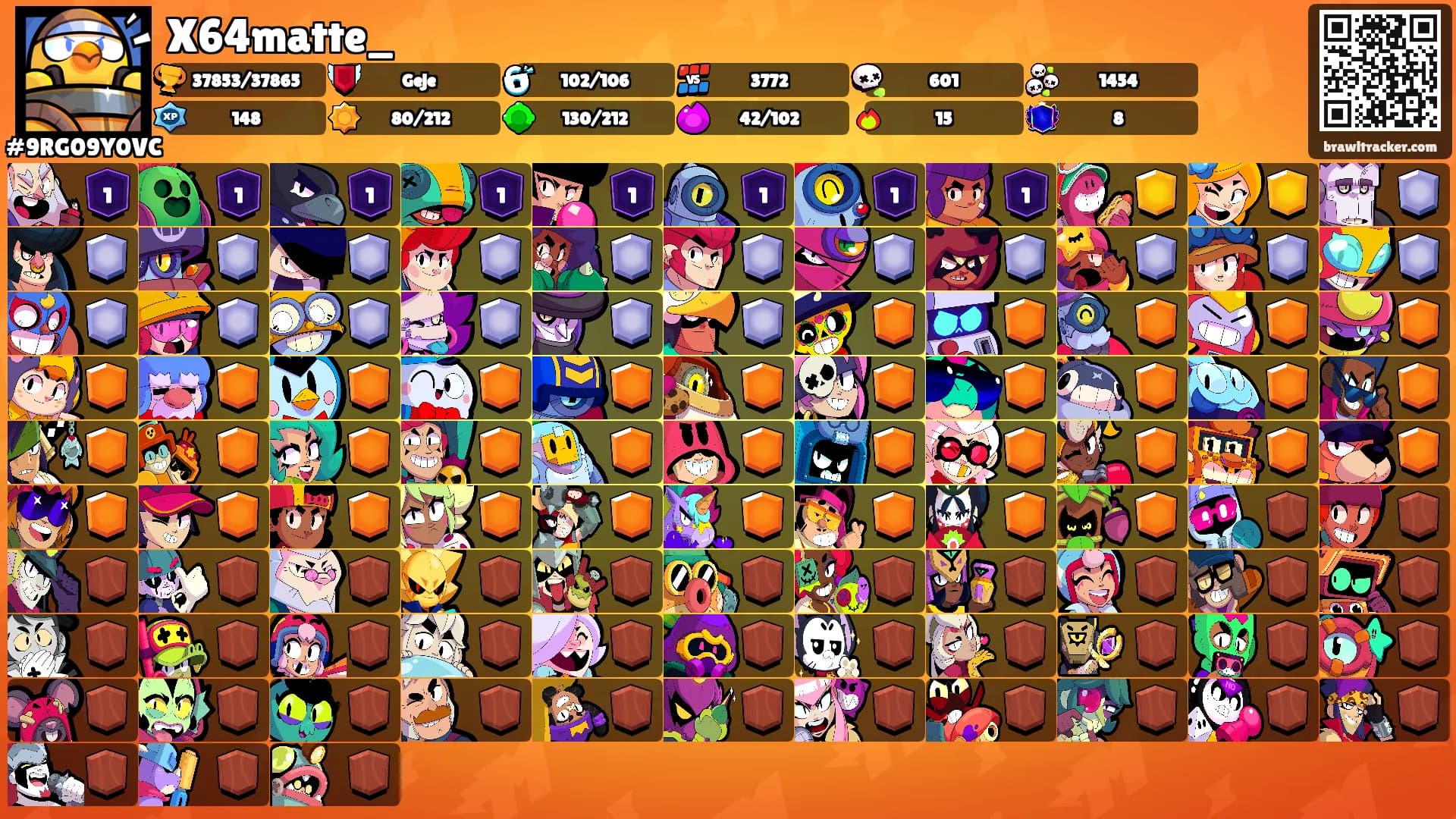 X64matte_'s Ranks