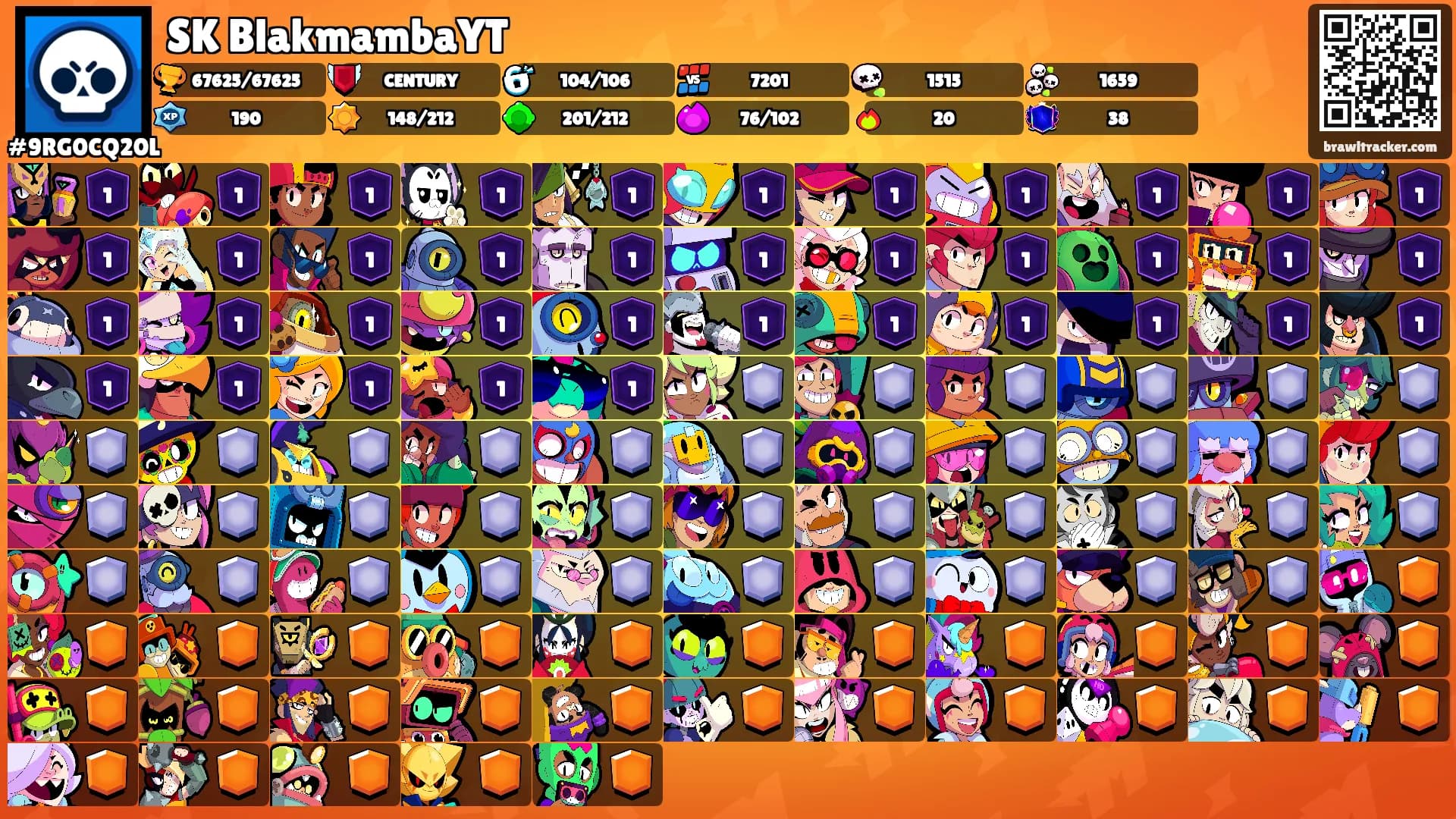 SK BlakmambaYT's Ranks