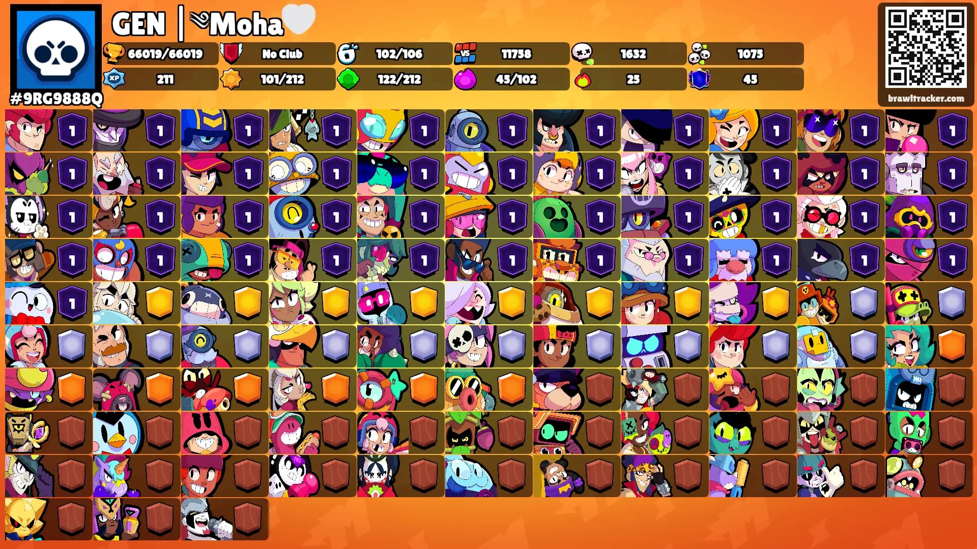GEN |༄Moha🤍's Ranks