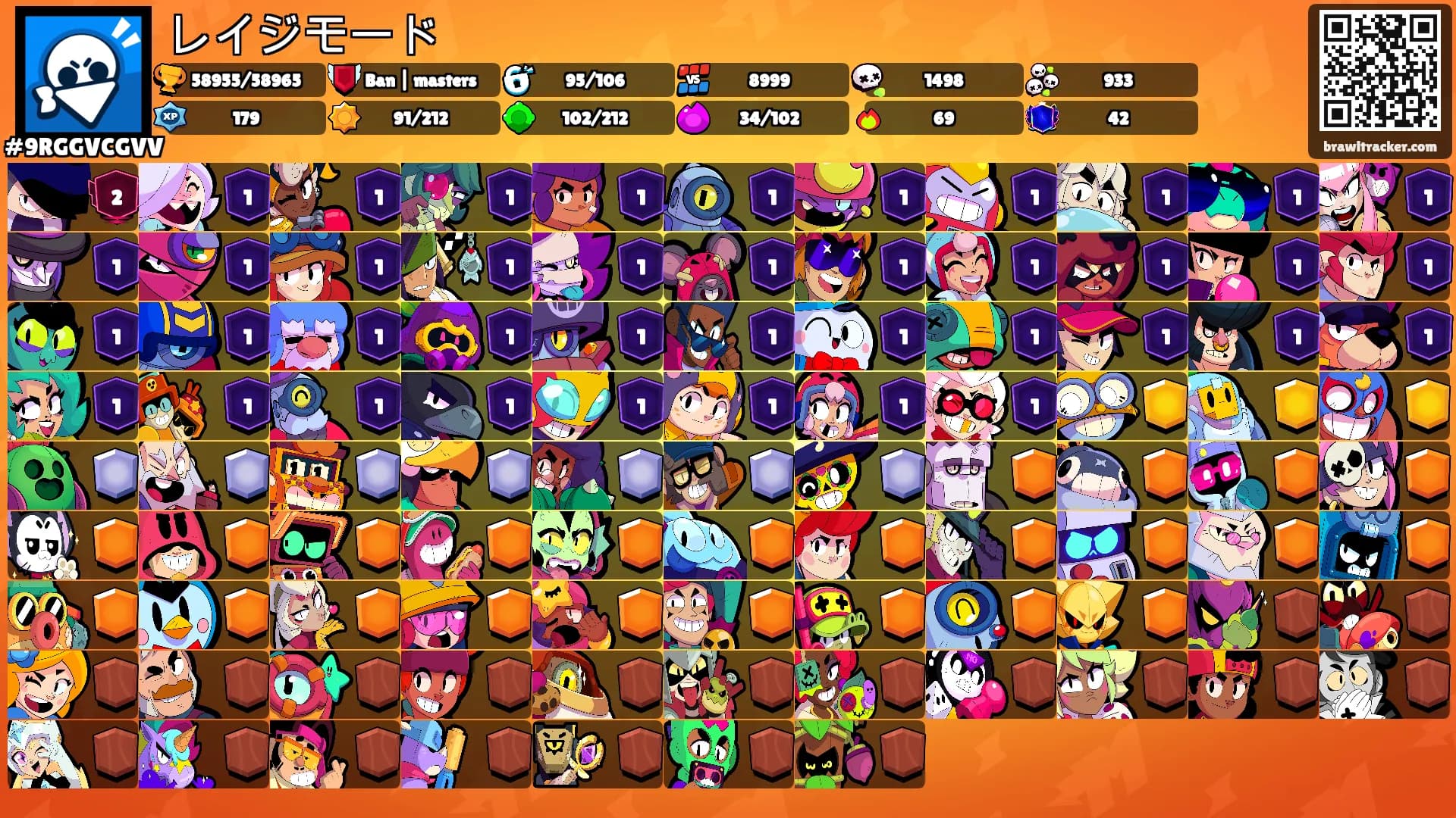 レイジモード's Ranks