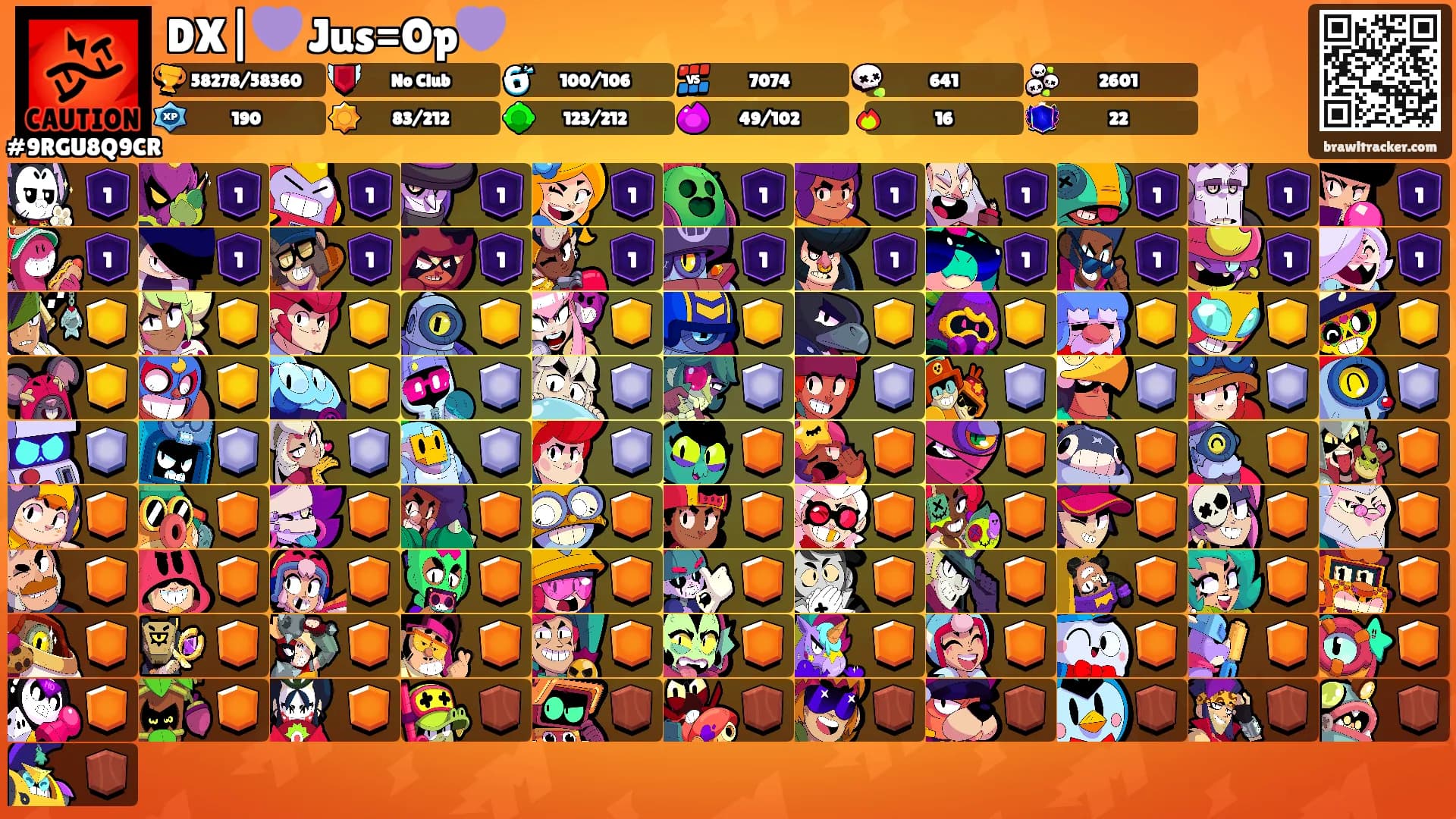 DX|💜 Jus=Op💜's Ranks