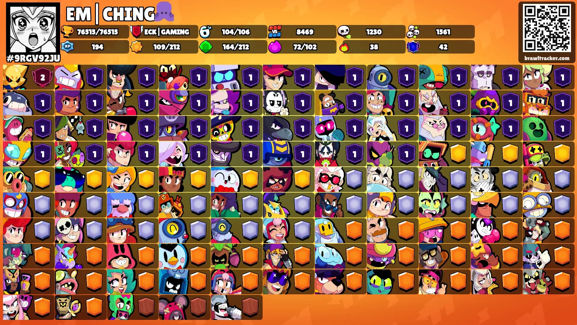 EM|CHING🐙's Ranks
