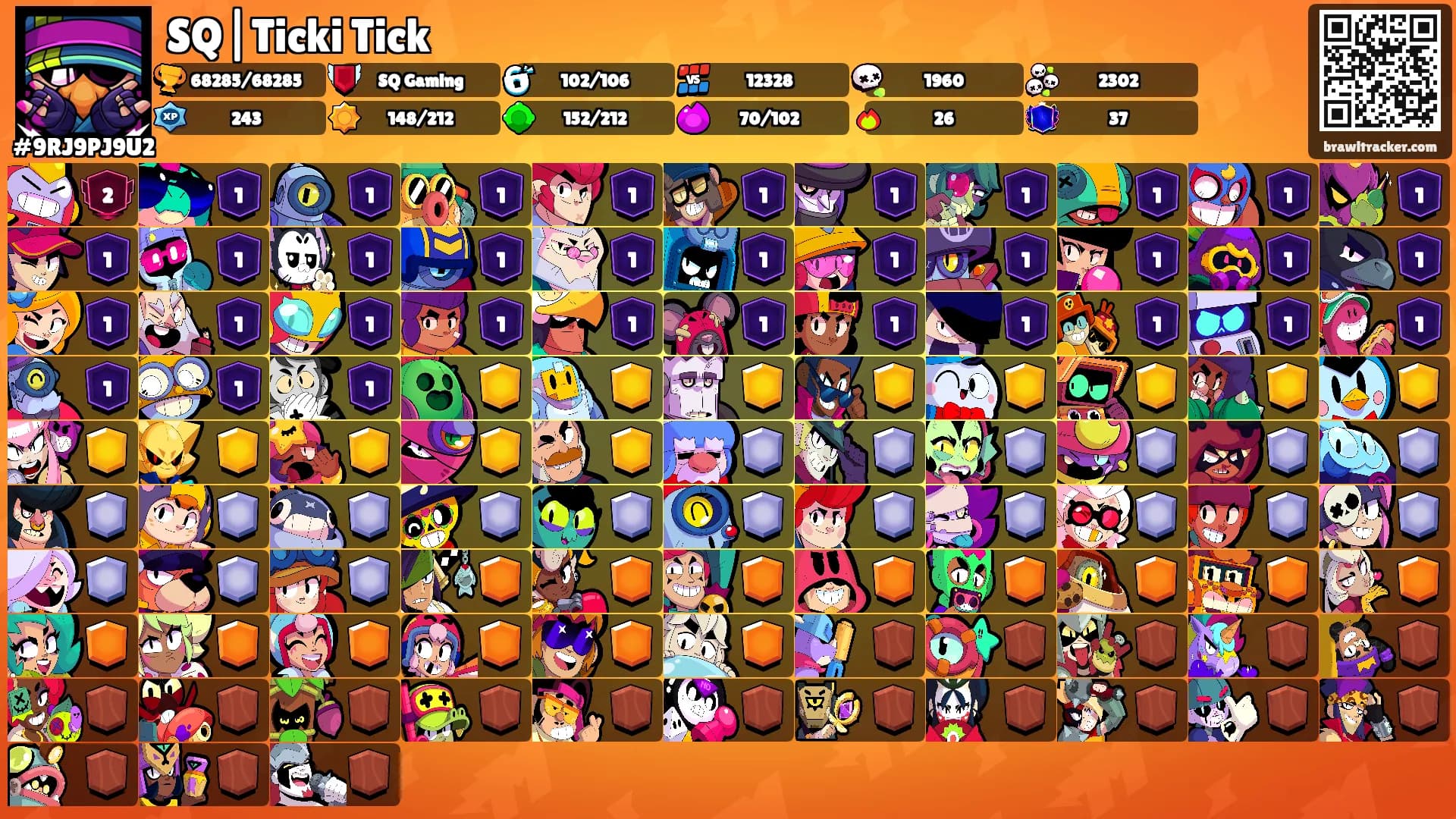 SQ|Ticki Tick's Ranks