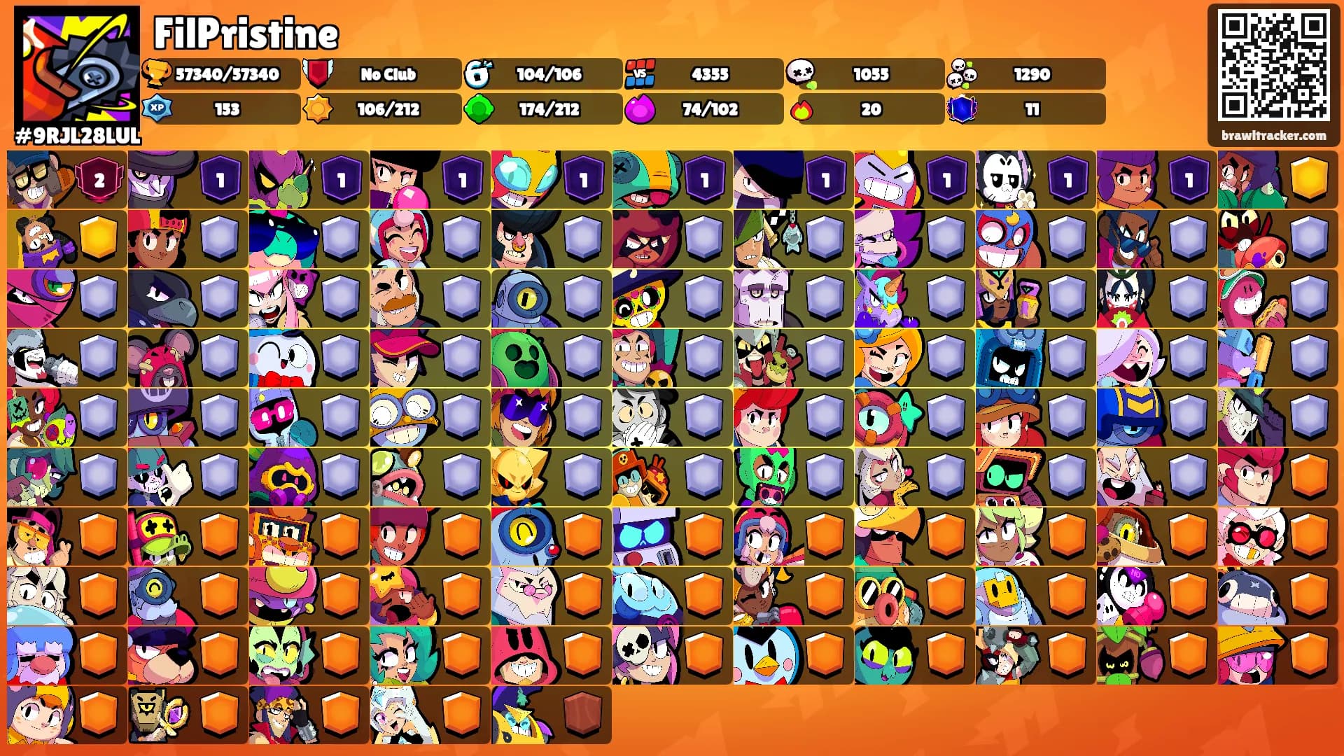 FilPristine's Ranks
