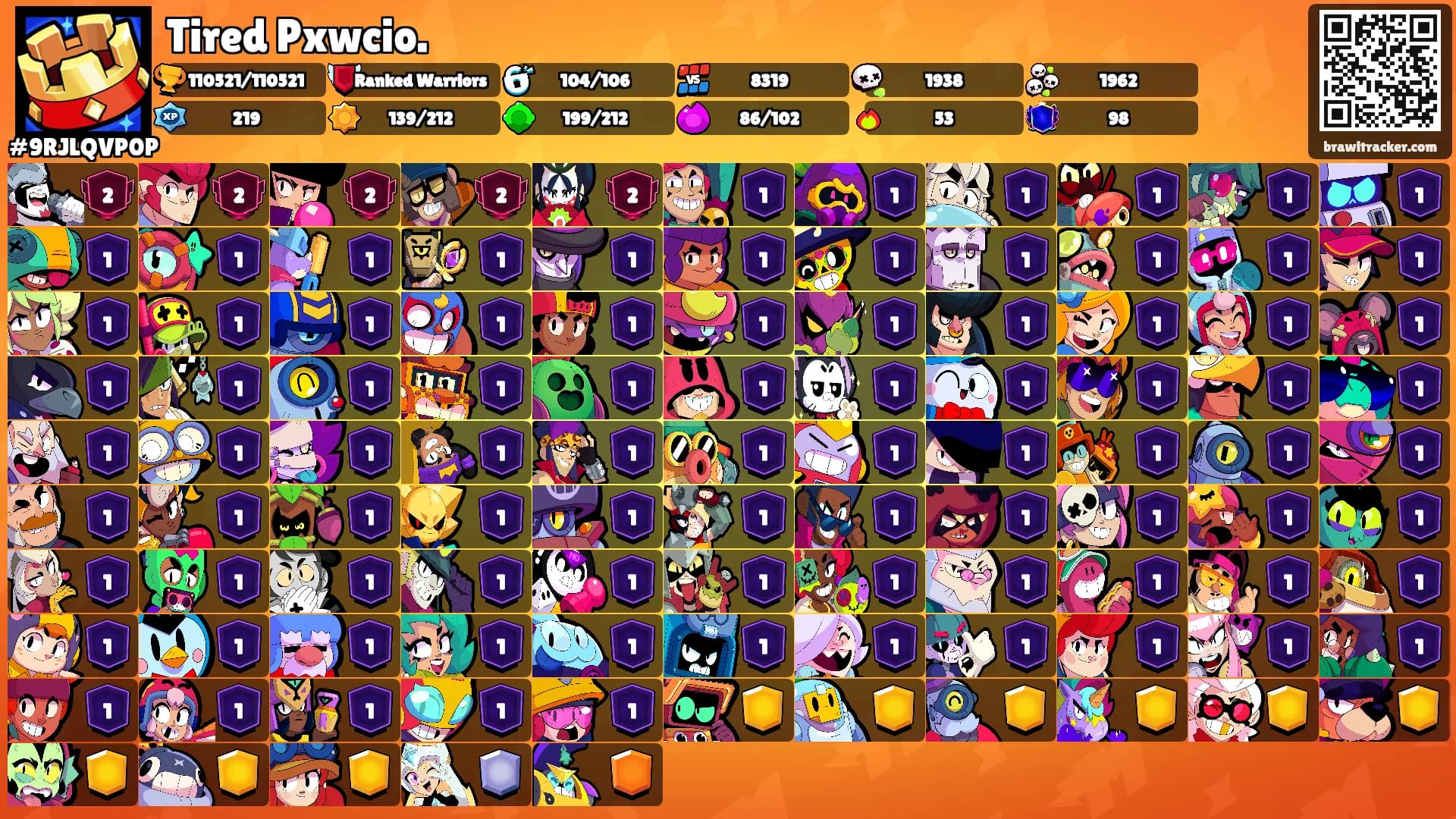 Tired Pxwcio.'s Ranks