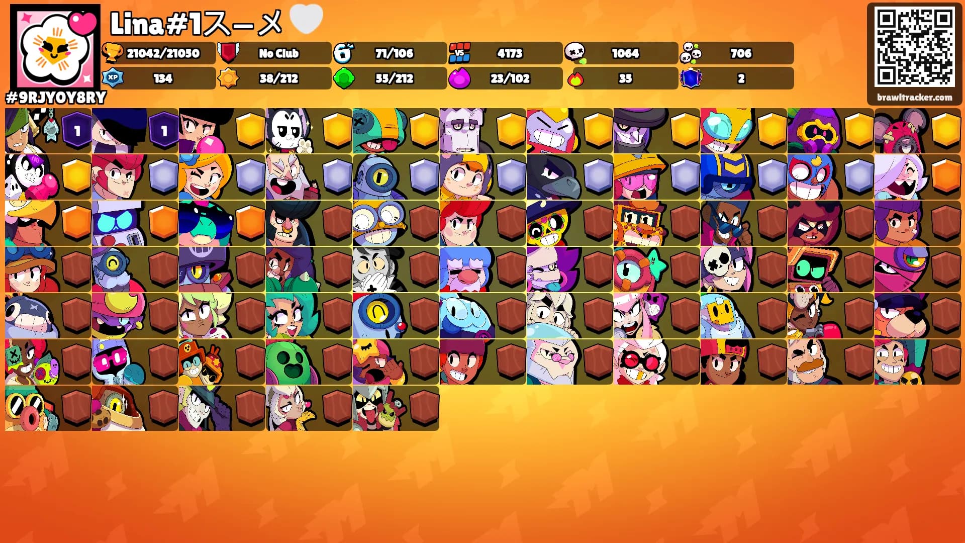 Lina#1ス—メ 🤍's Ranks