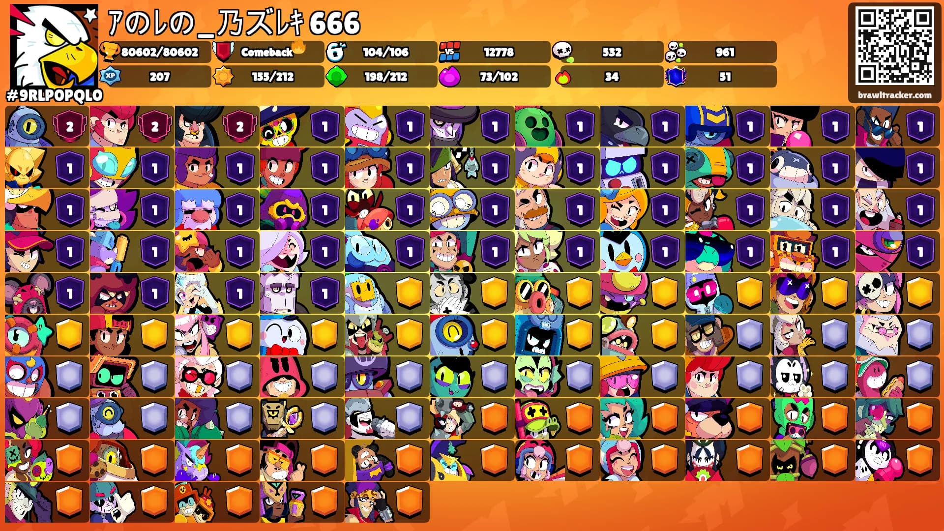 ｱのﾚの_乃ズﾚｷ 666's Ranks