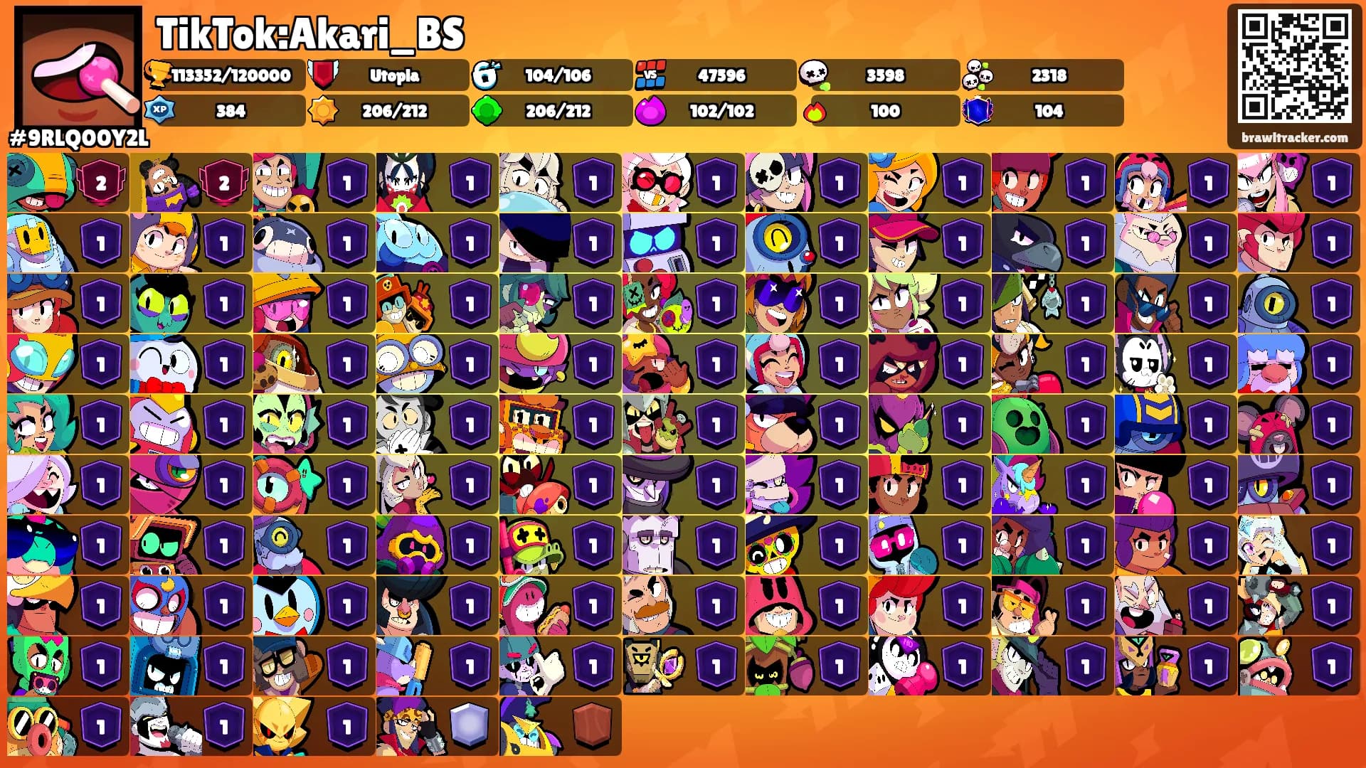 TikTok:Akari_BS's Ranks