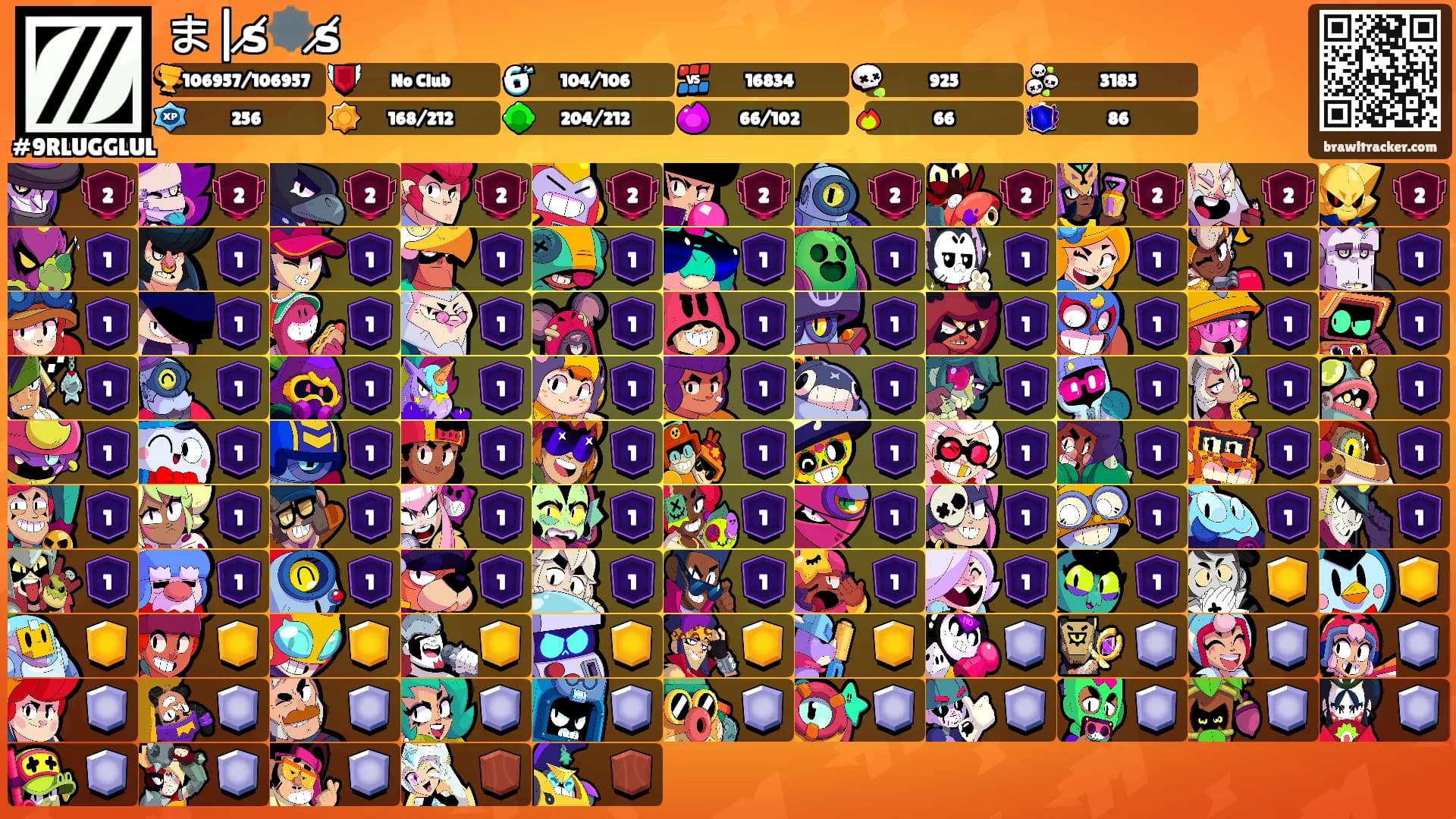 ま|s̸🕸️s̸'s Ranks