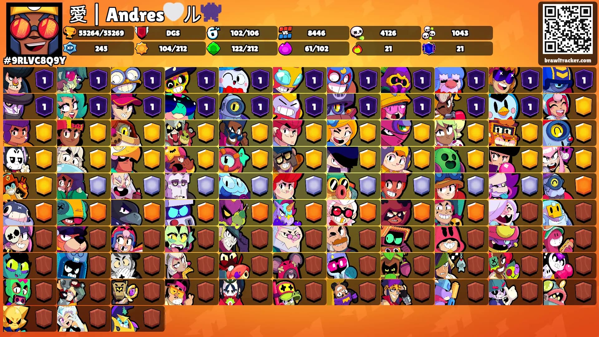 愛 | Andres🤍ル👾's Ranks