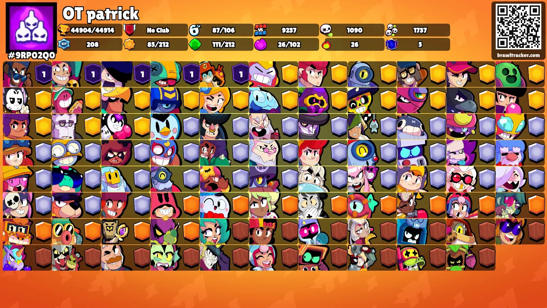 OT patrick's Ranks