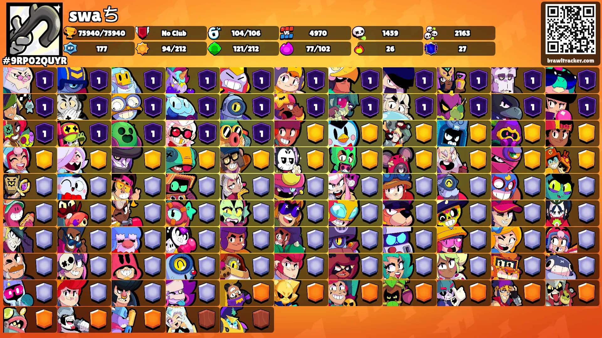 swaち's Ranks
