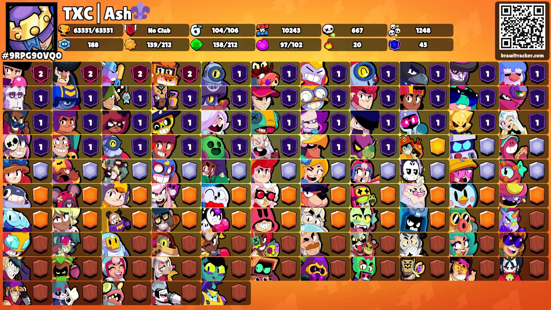 TXC|Ash⚜️'s Ranks