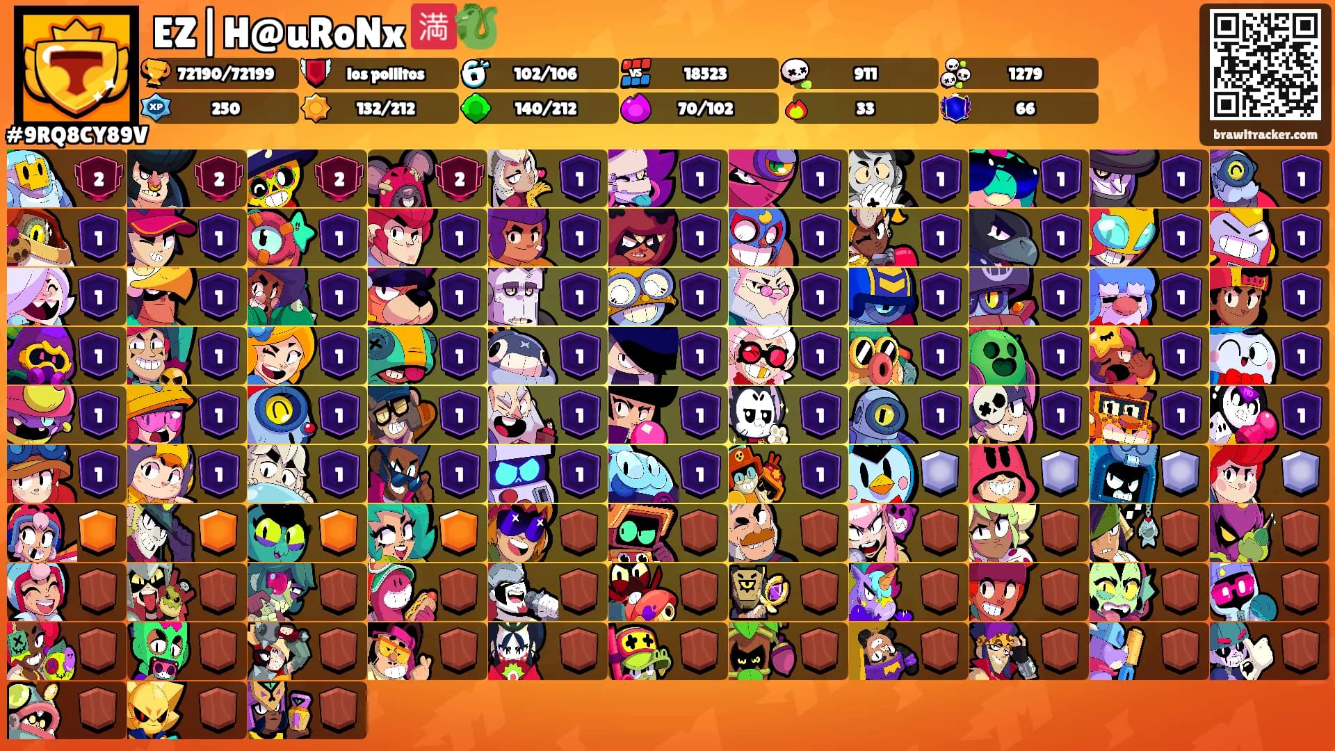 EZ|H@uRoNx 🈵🐉's Ranks