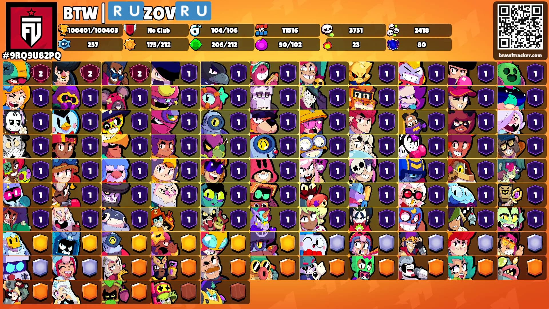 BTW|🇷🇺ZOV🇷🇺's Ranks