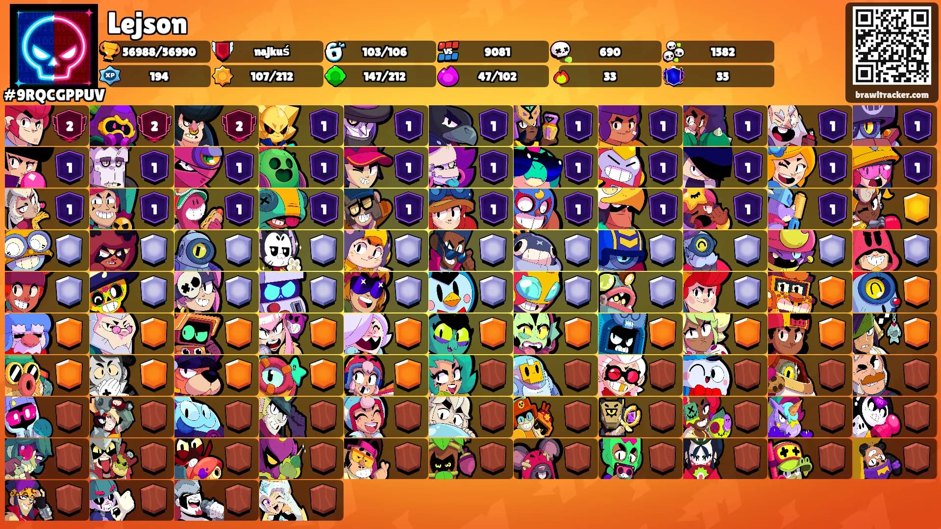 Lejson's Ranks