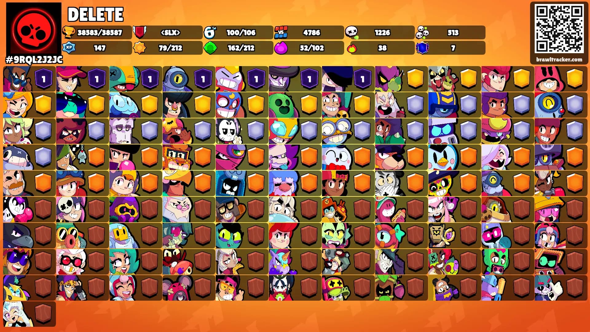 DELETE's Ranks