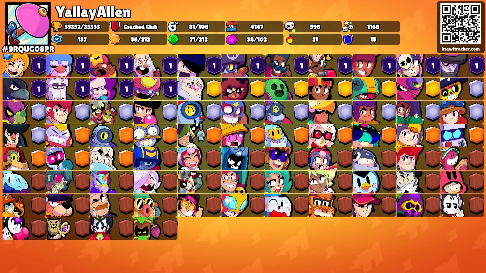 YallayAllen's Ranks