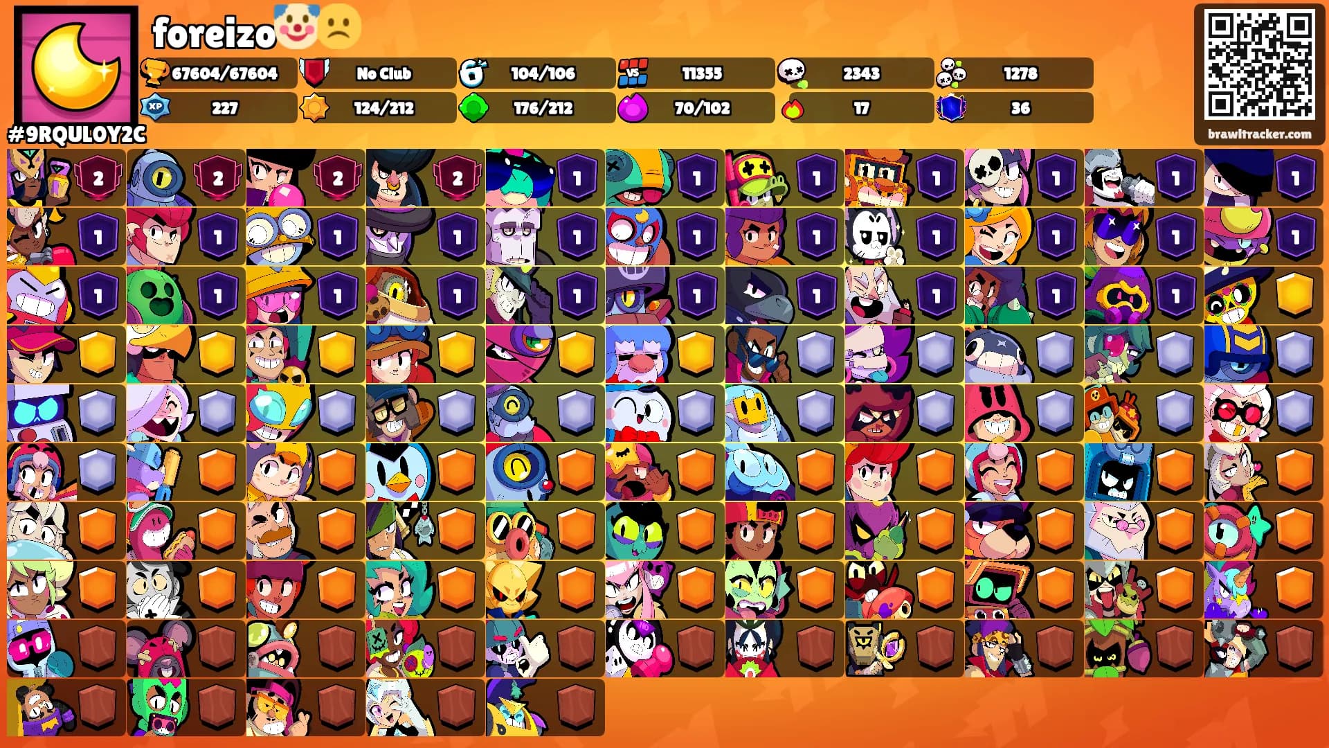 foreizo🤡☹️'s Ranks