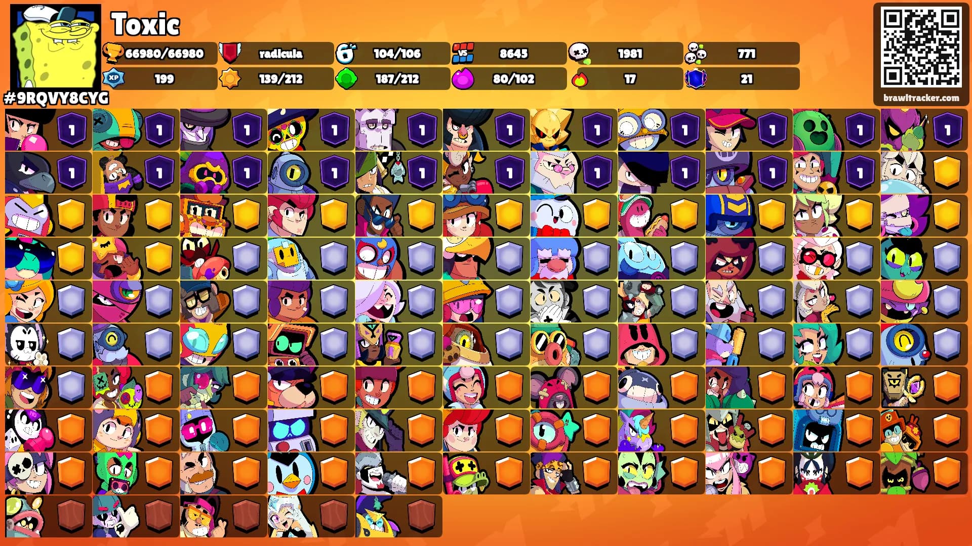 Toxic's Ranks