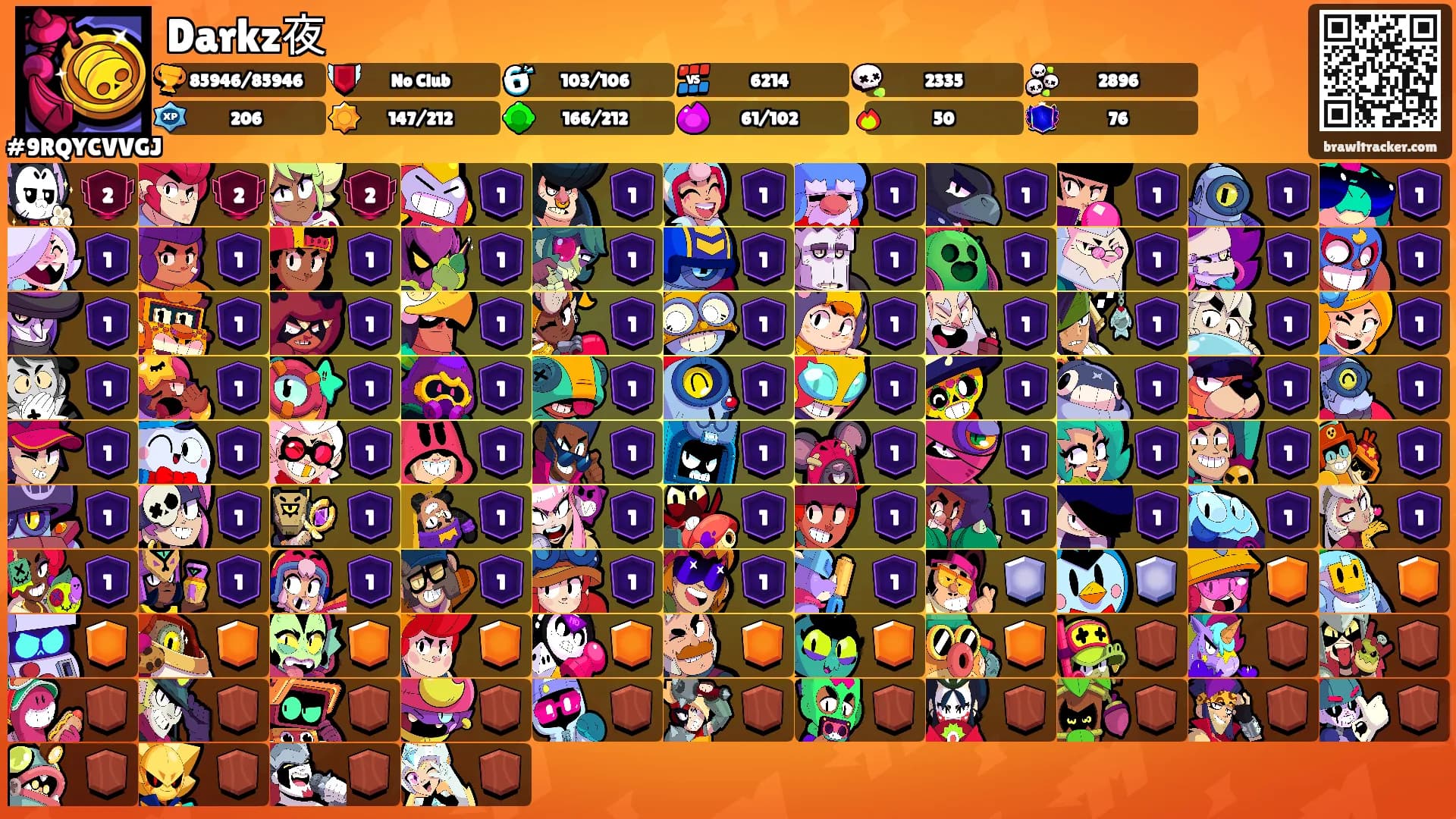 Darkz夜's Ranks