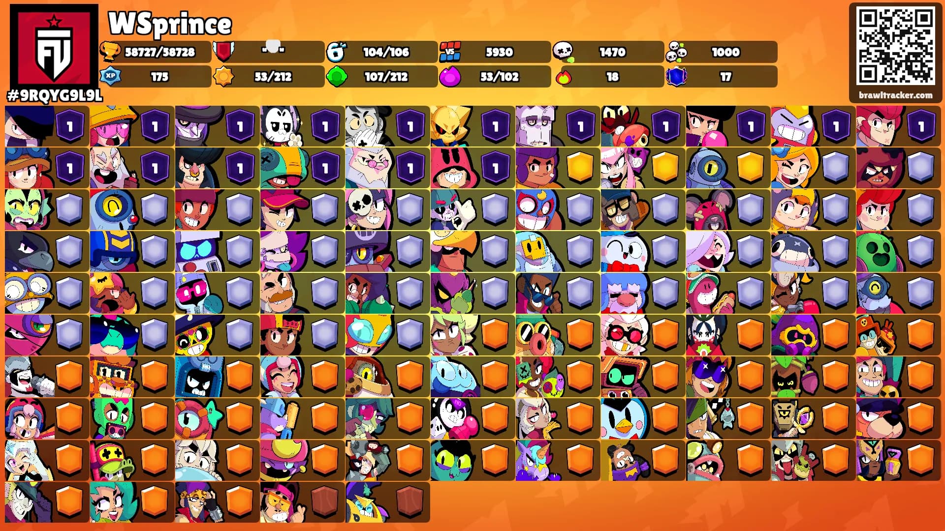 WSprince's Ranks