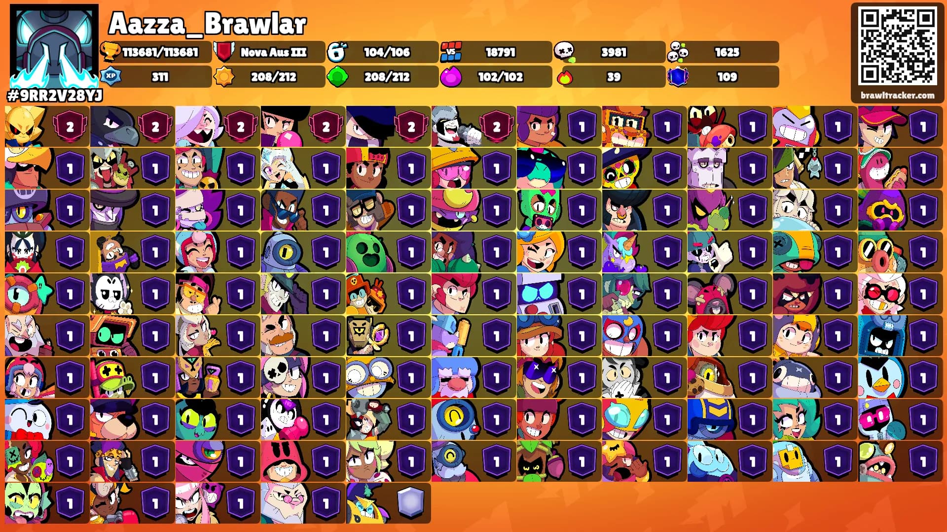 Aazza_Brawlar's Ranks