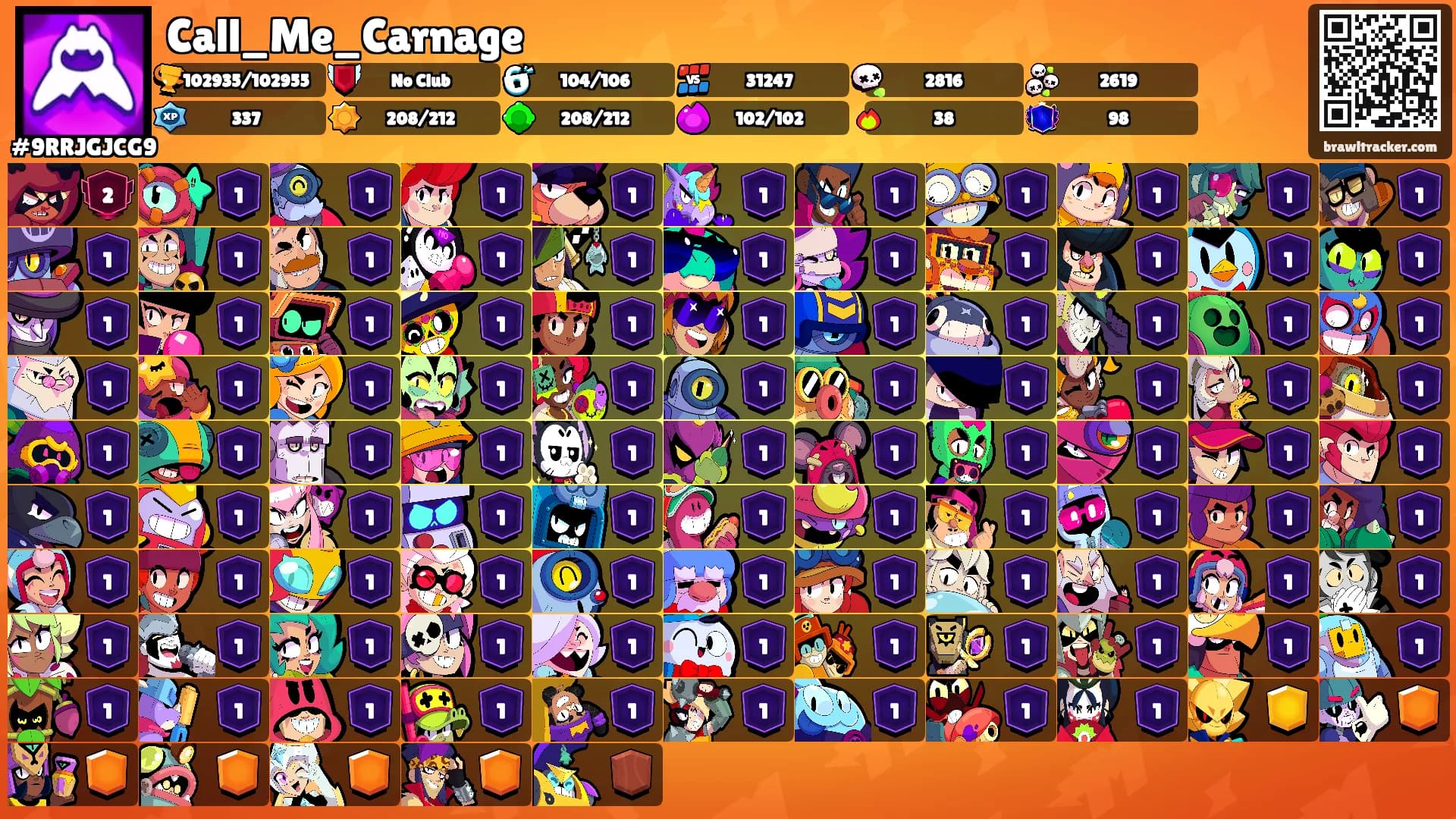 Call_Me_Carnage's Ranks