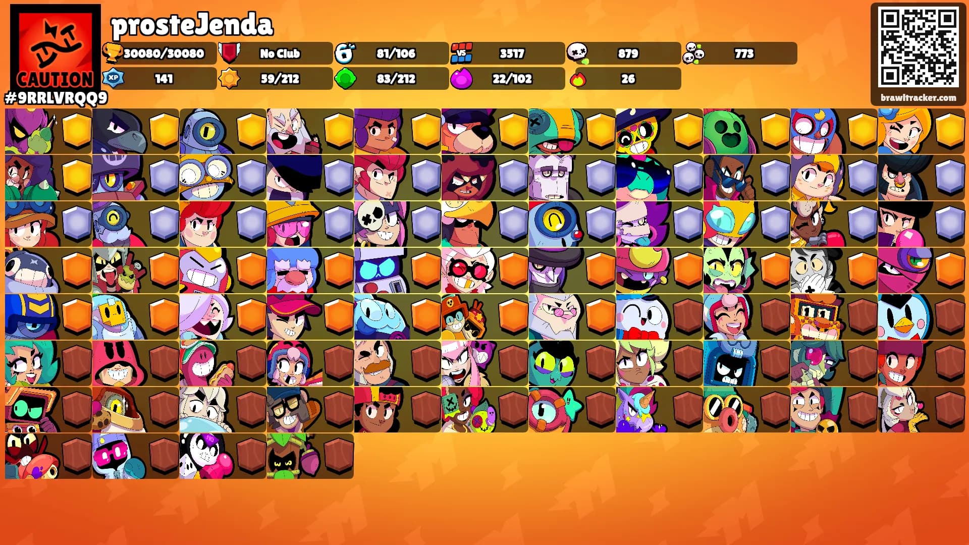 prosteJenda's Ranks