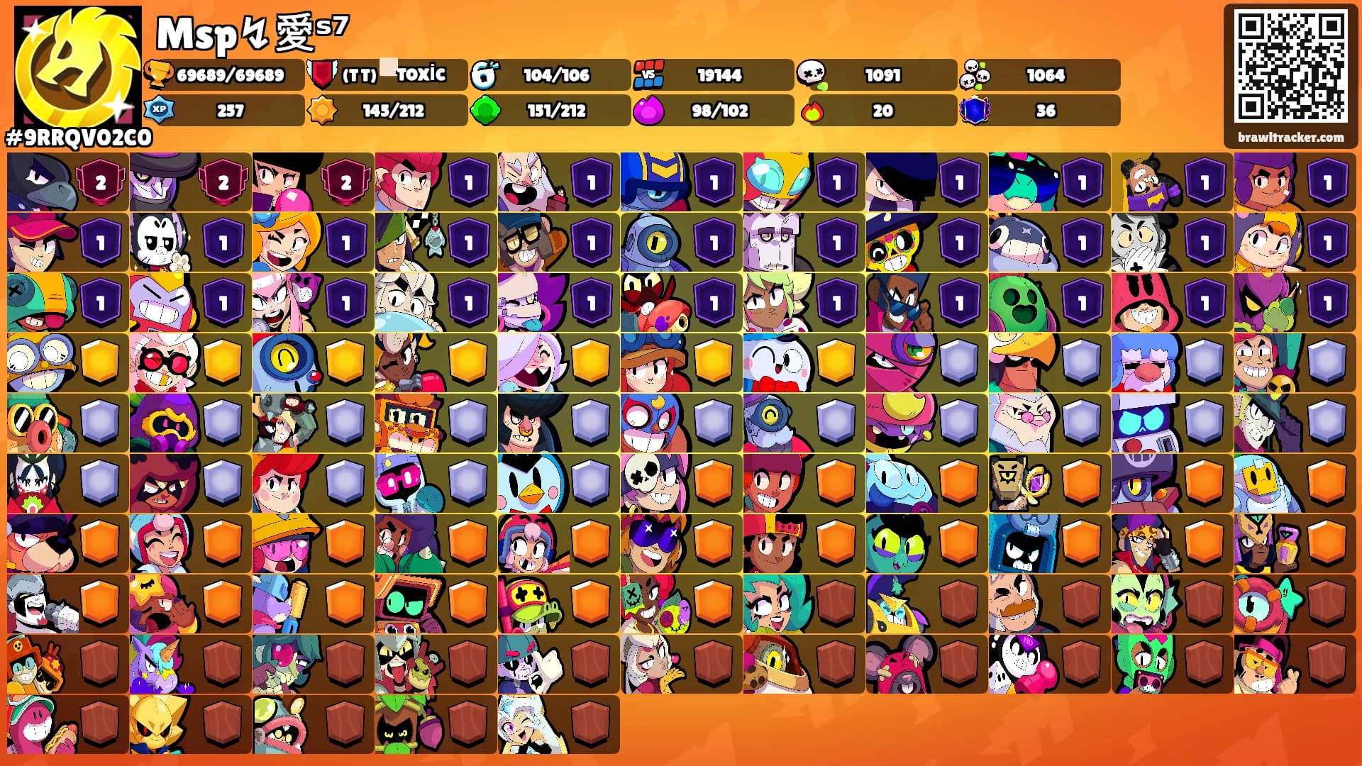 Msp↯愛ˢ⁷'s Ranks