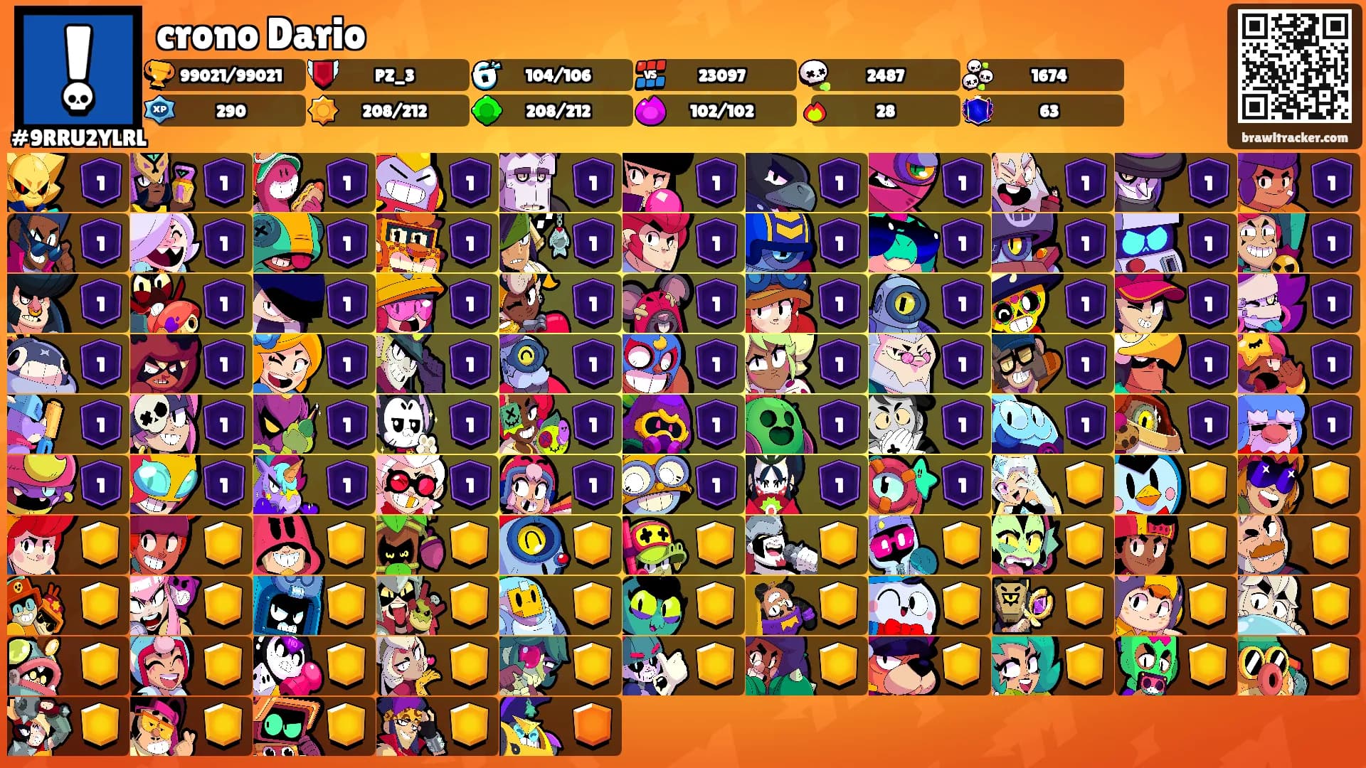 crono Dario's Ranks
