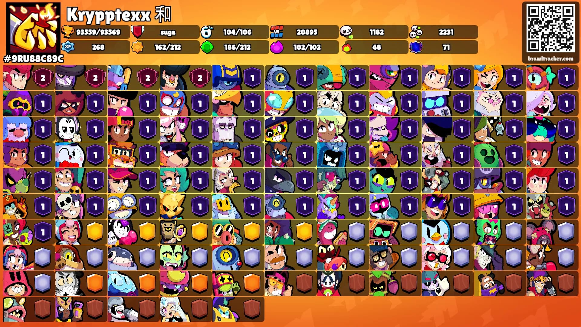 Krypptexx 和's Ranks