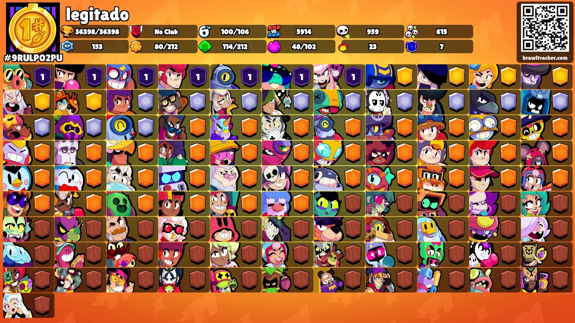 legitado's Ranks