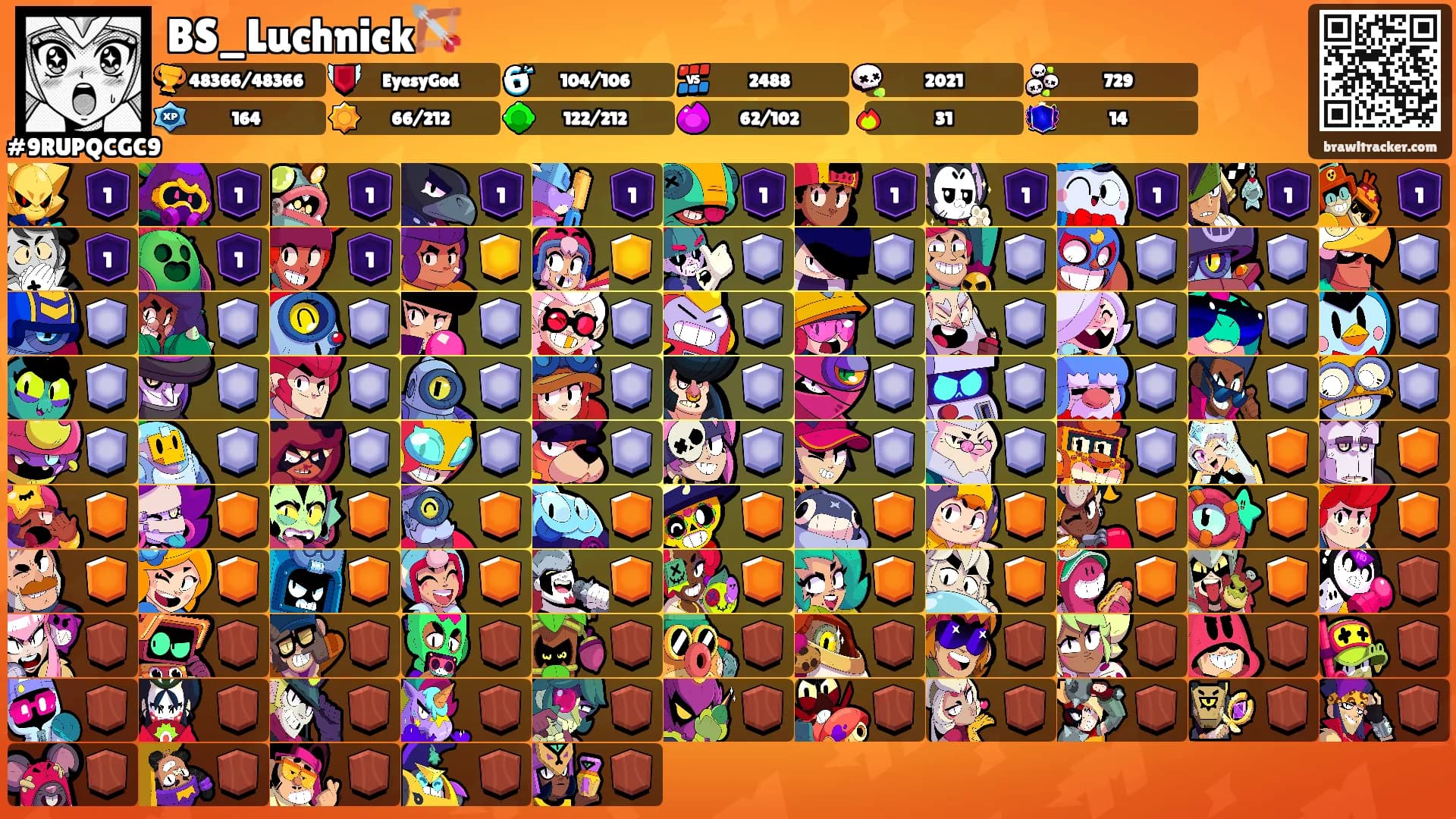 BS_Luchnick🏹's Ranks
