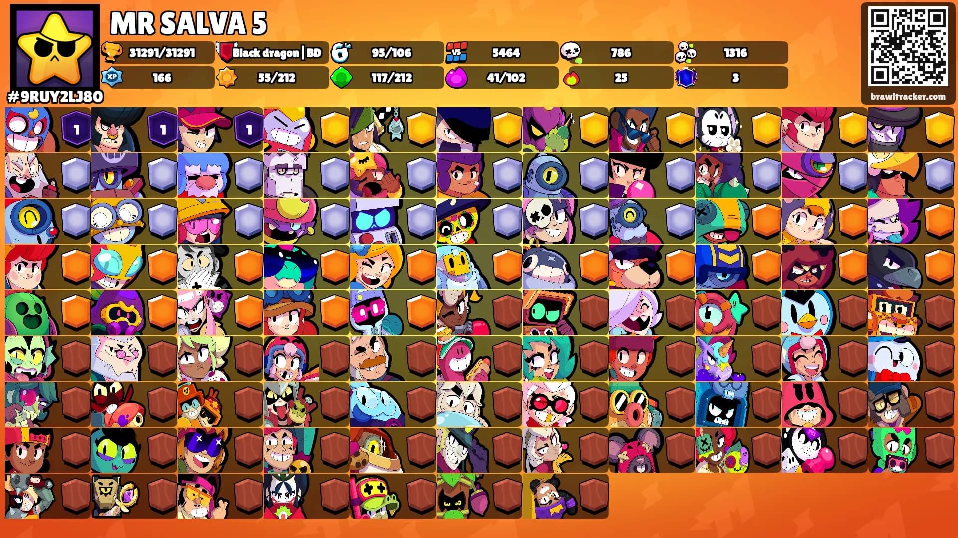 MR SALVA 5's Ranks