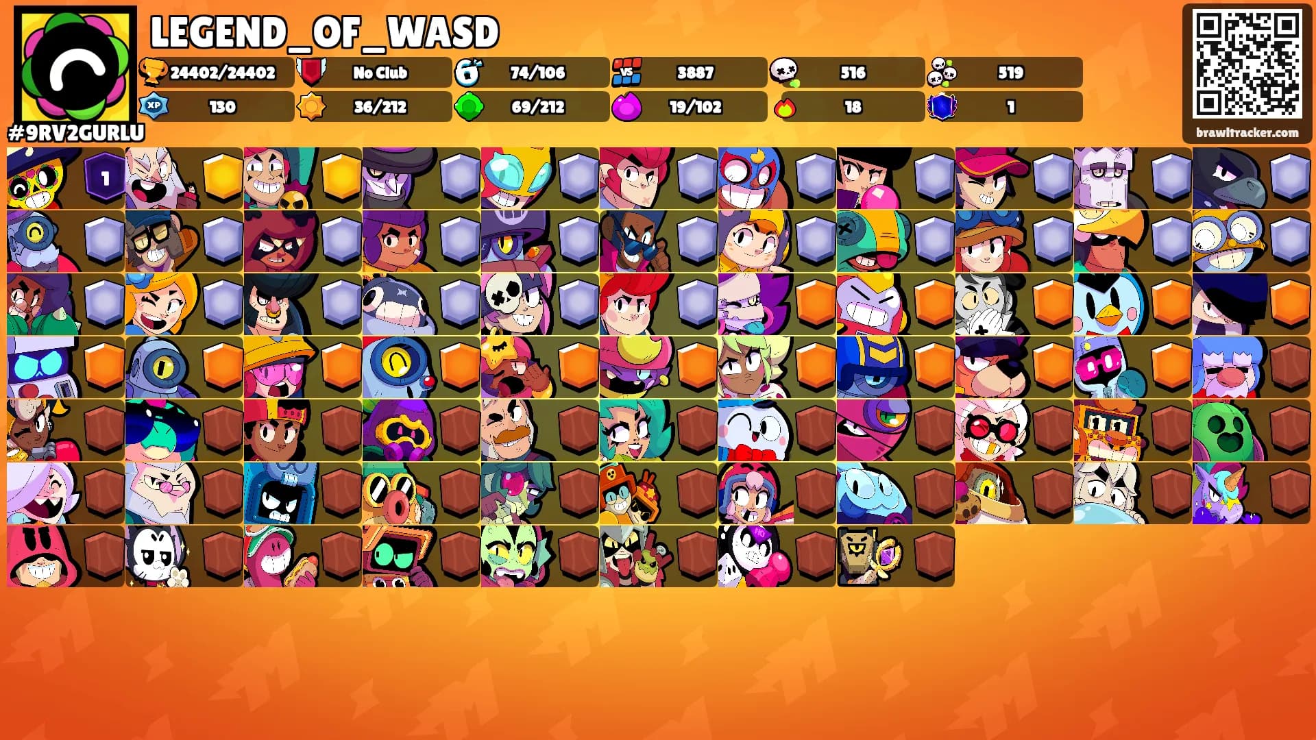 LEGEND_OF_WASD's Ranks
