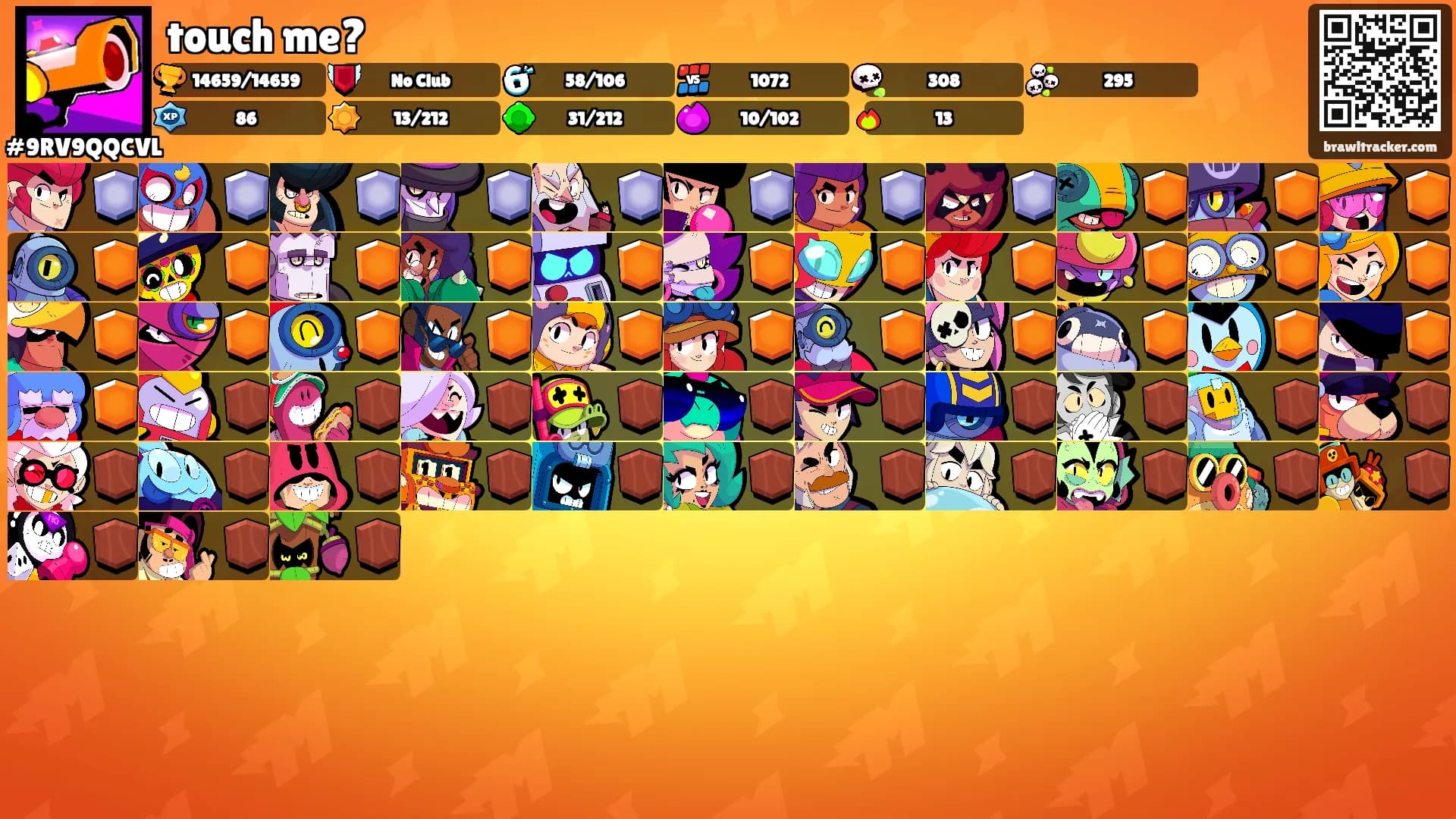 touch me?'s Ranks