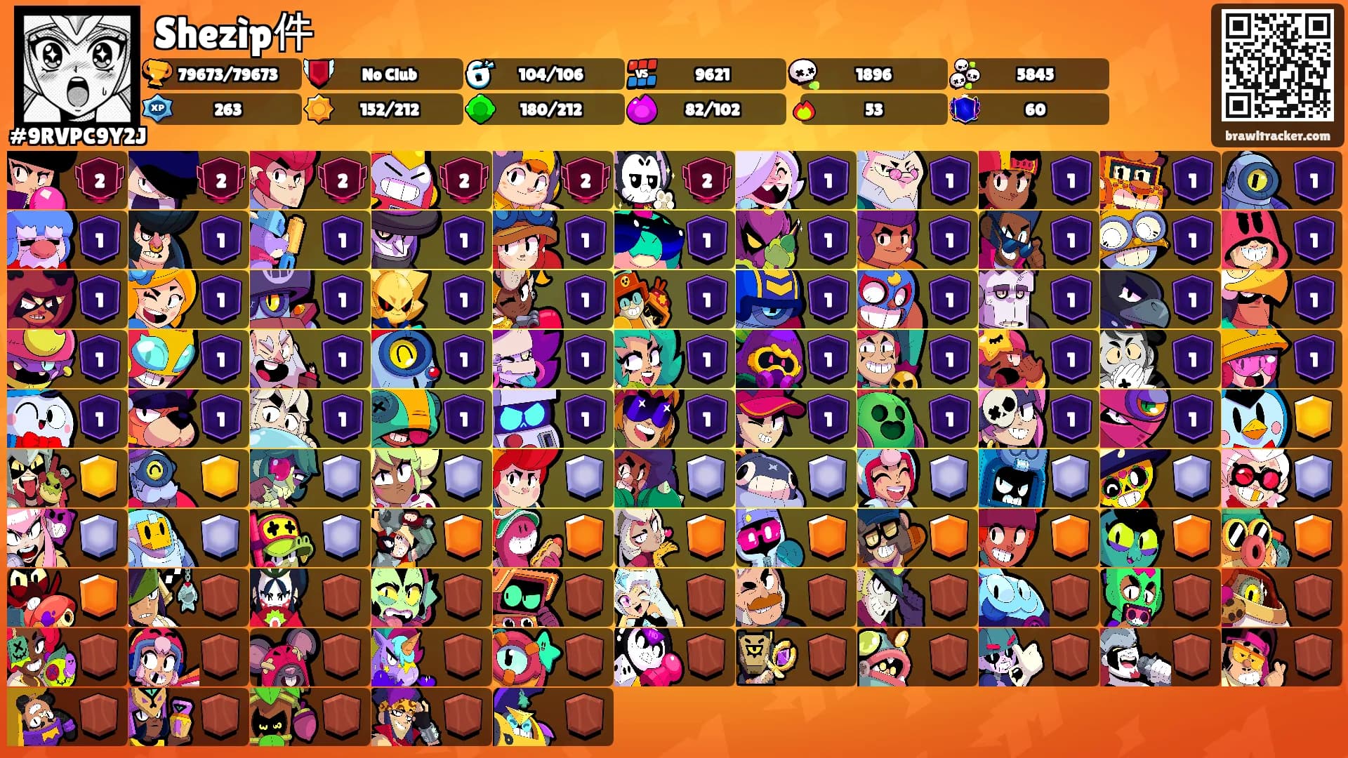 Shezìp件's Ranks