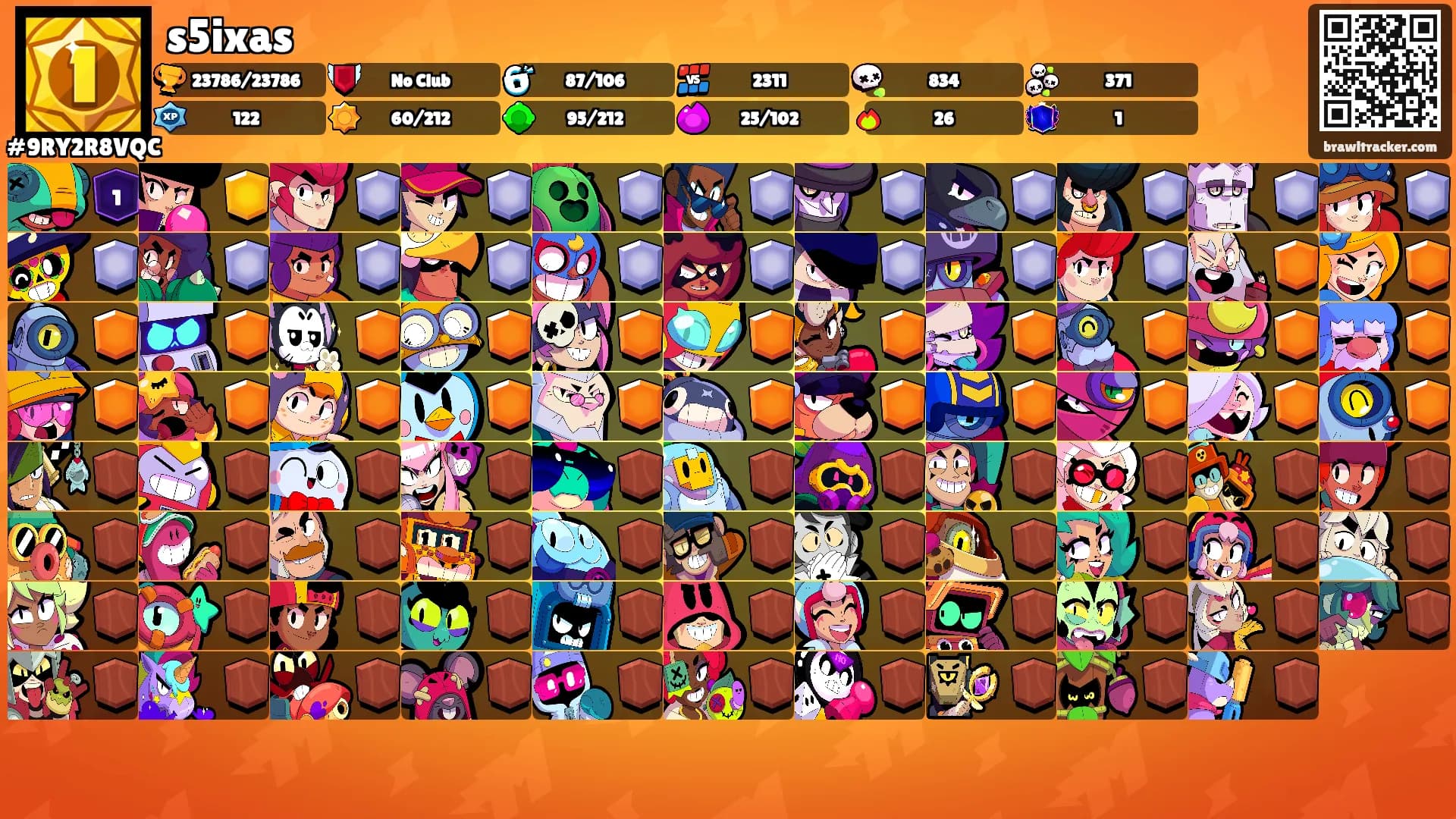 s5ixas's Ranks