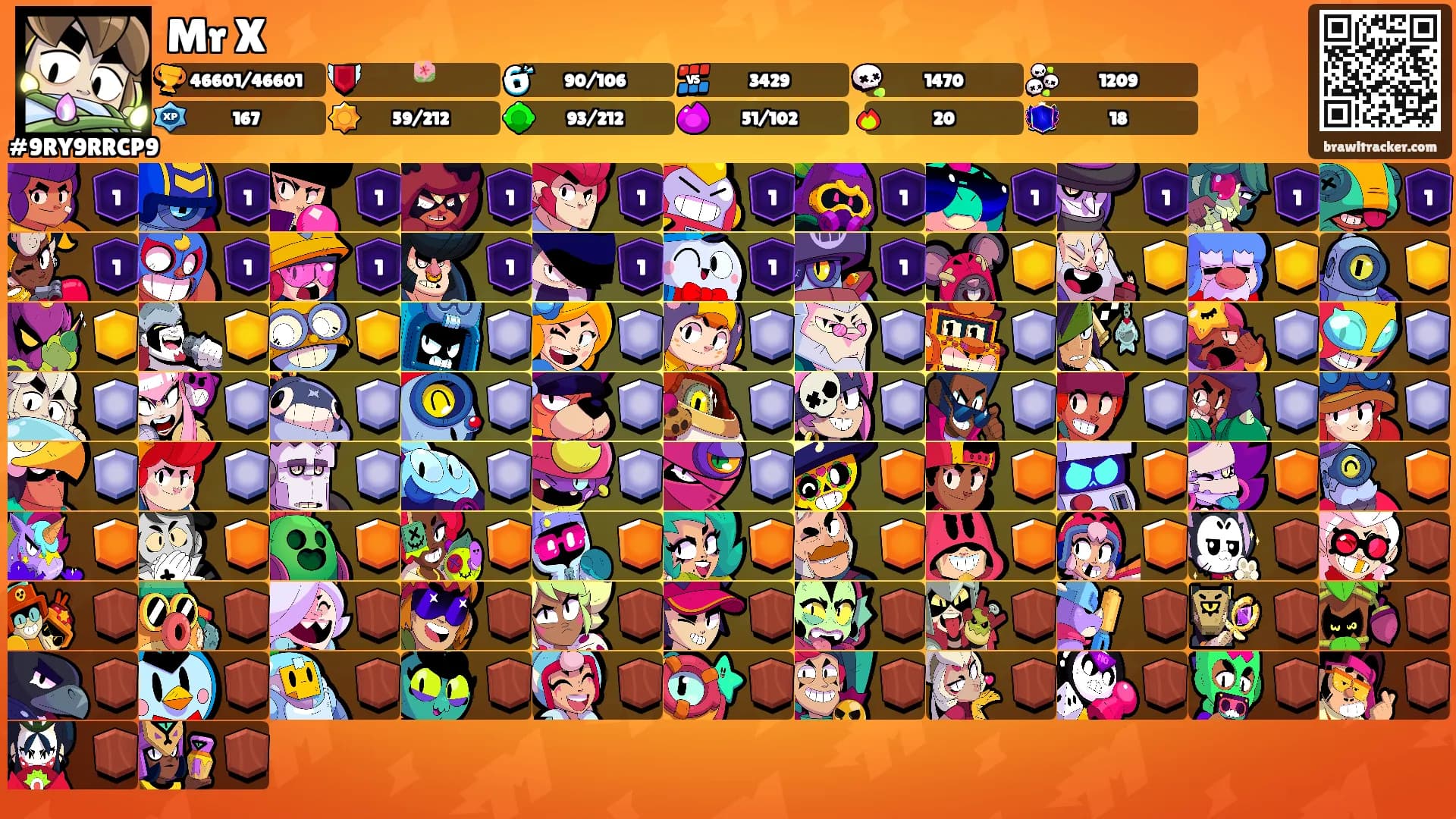 Mr X's Ranks