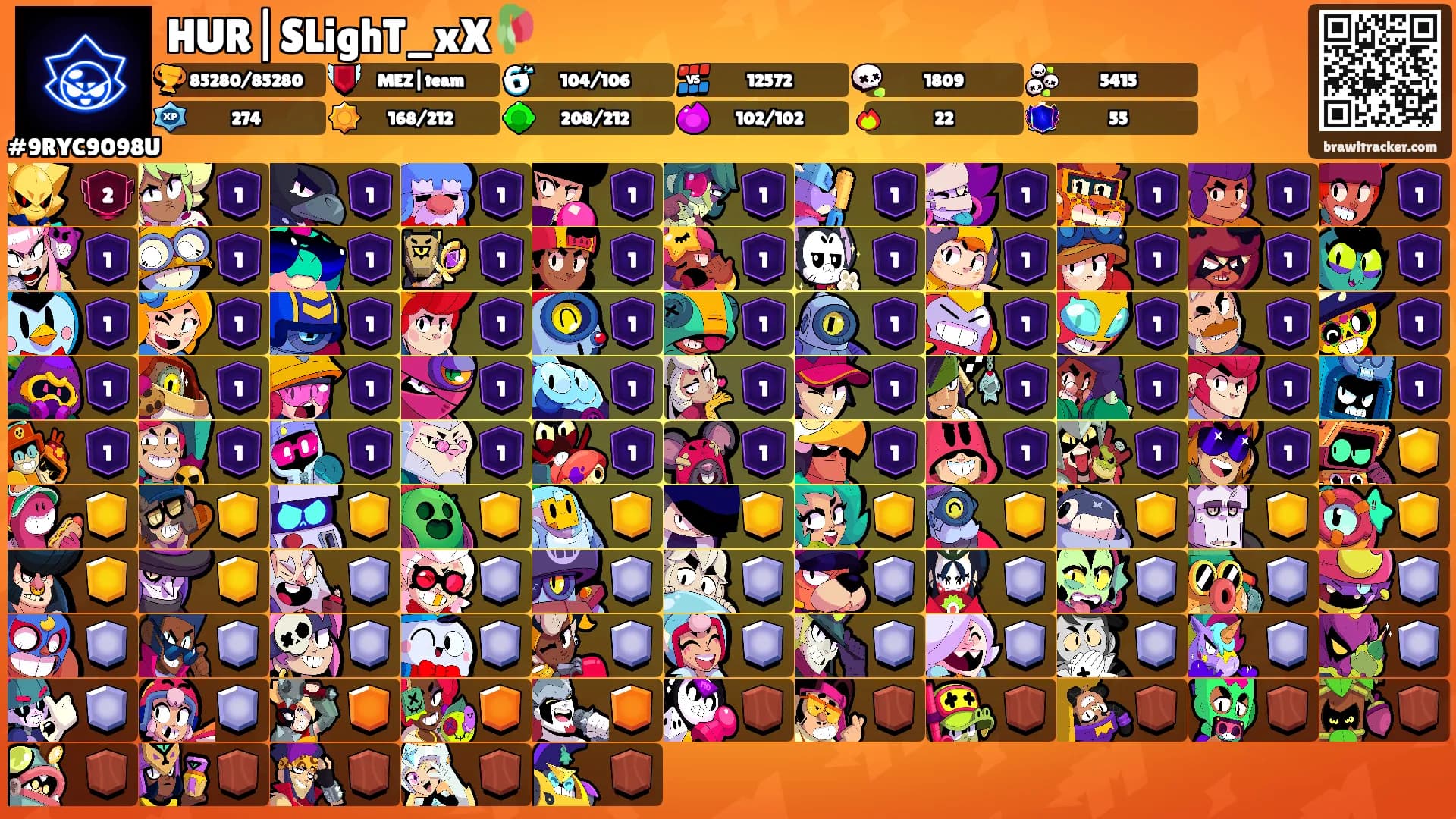HUR|SLighT_xX🥀's Ranks