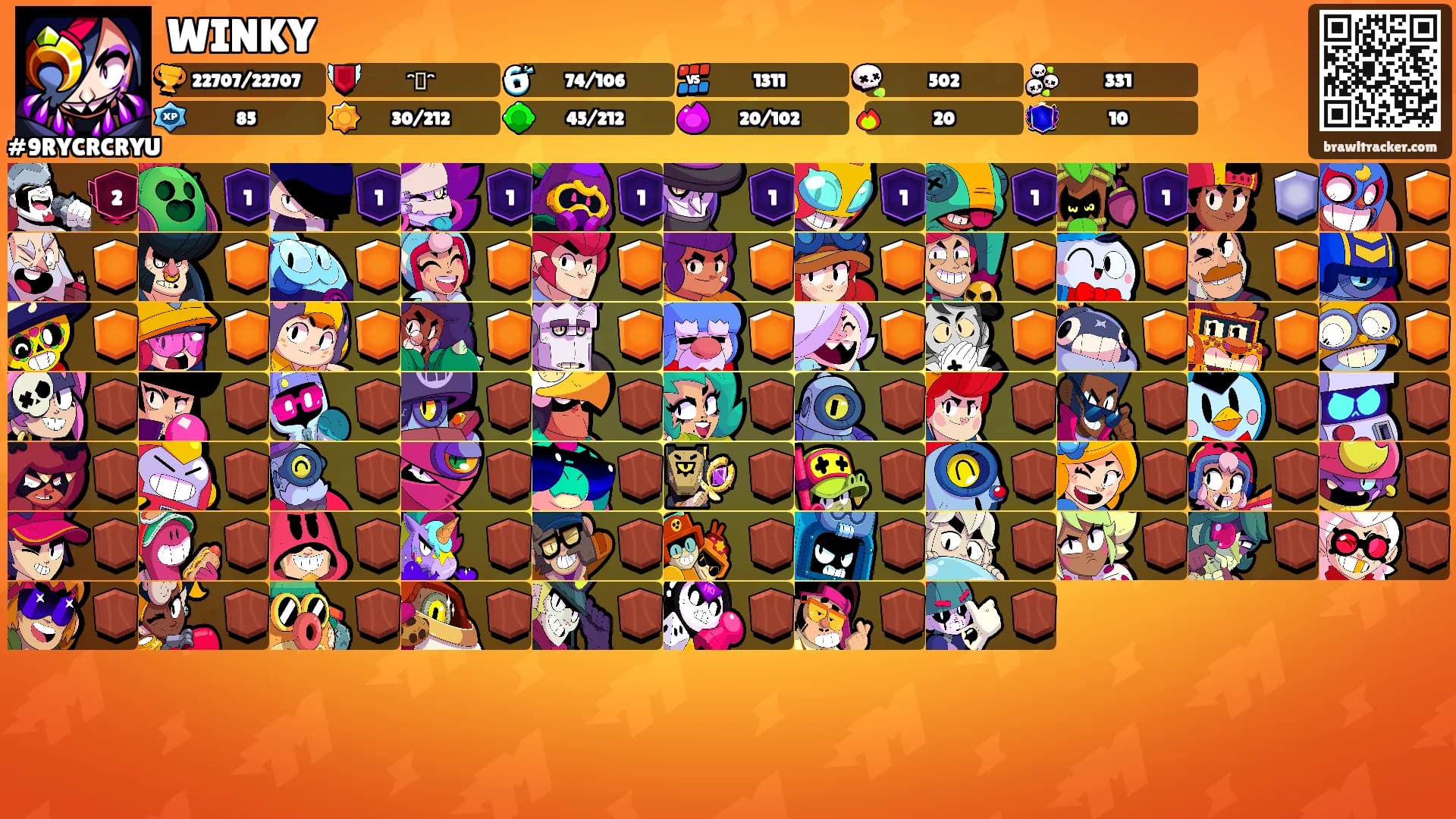 WINKY's Ranks