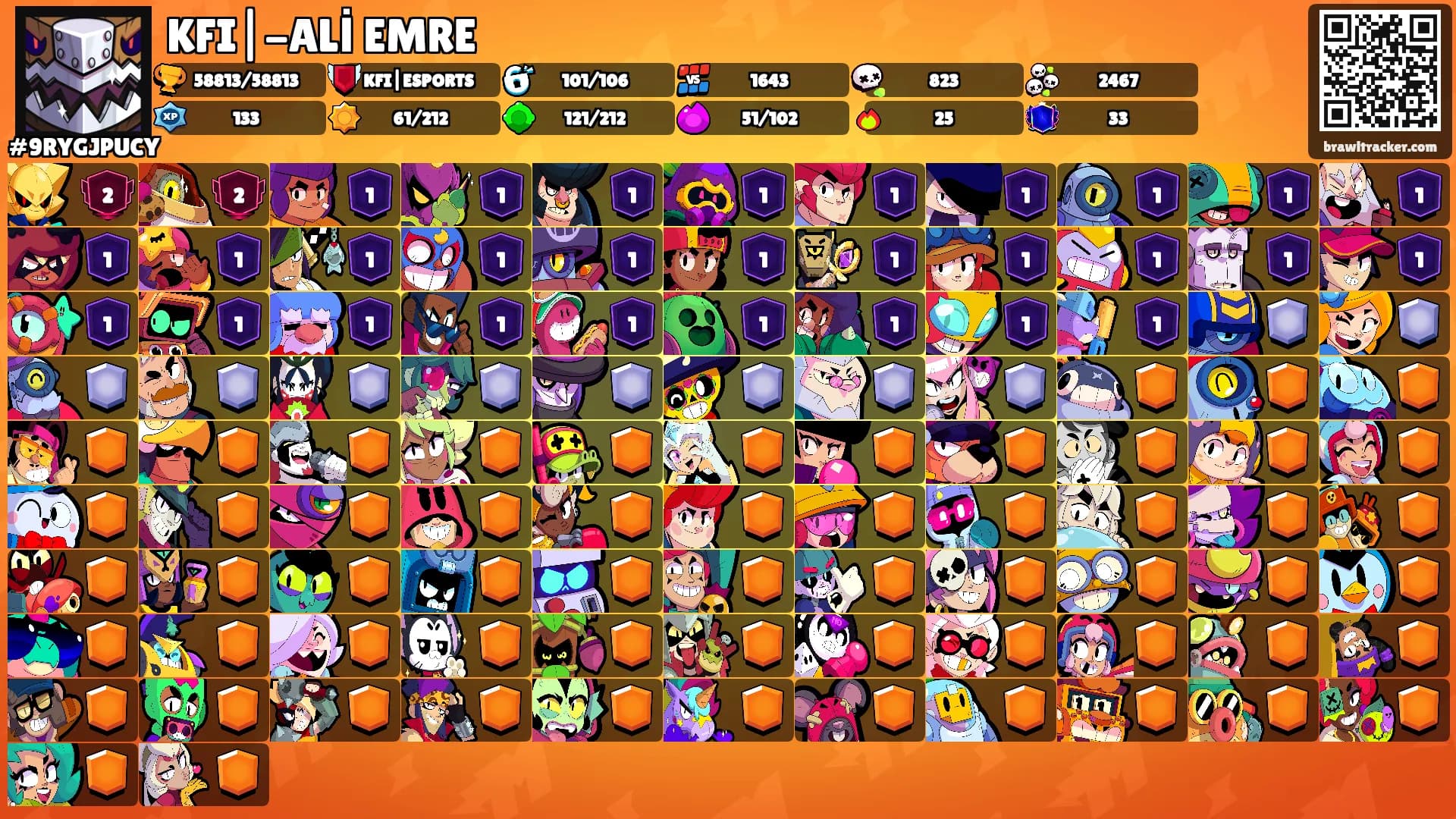 KFI|-ALİ EMRE's Ranks