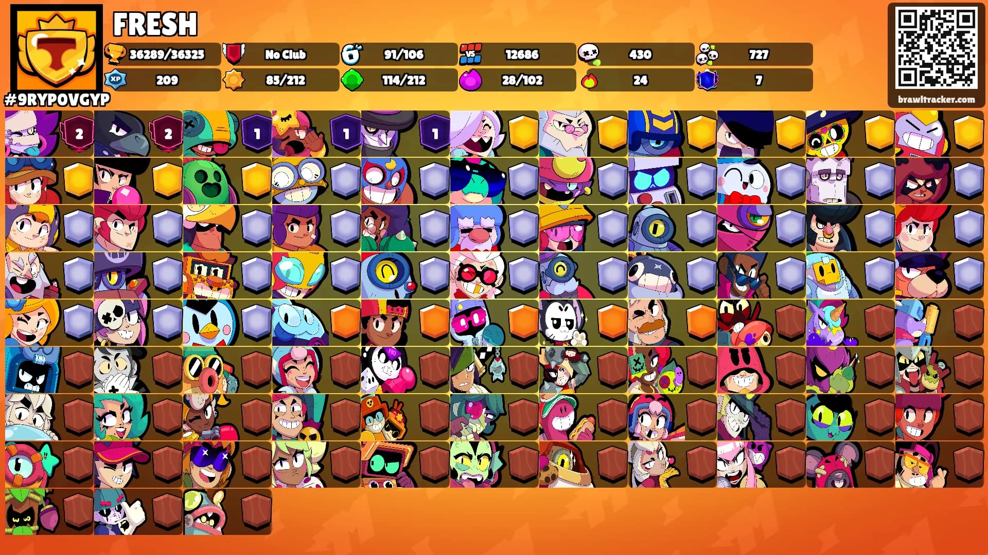 FRESH's Ranks