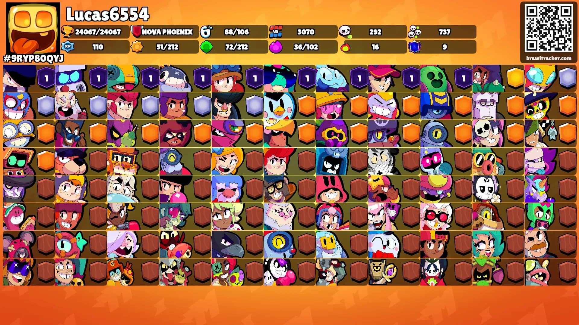 Lucas6554's Ranks