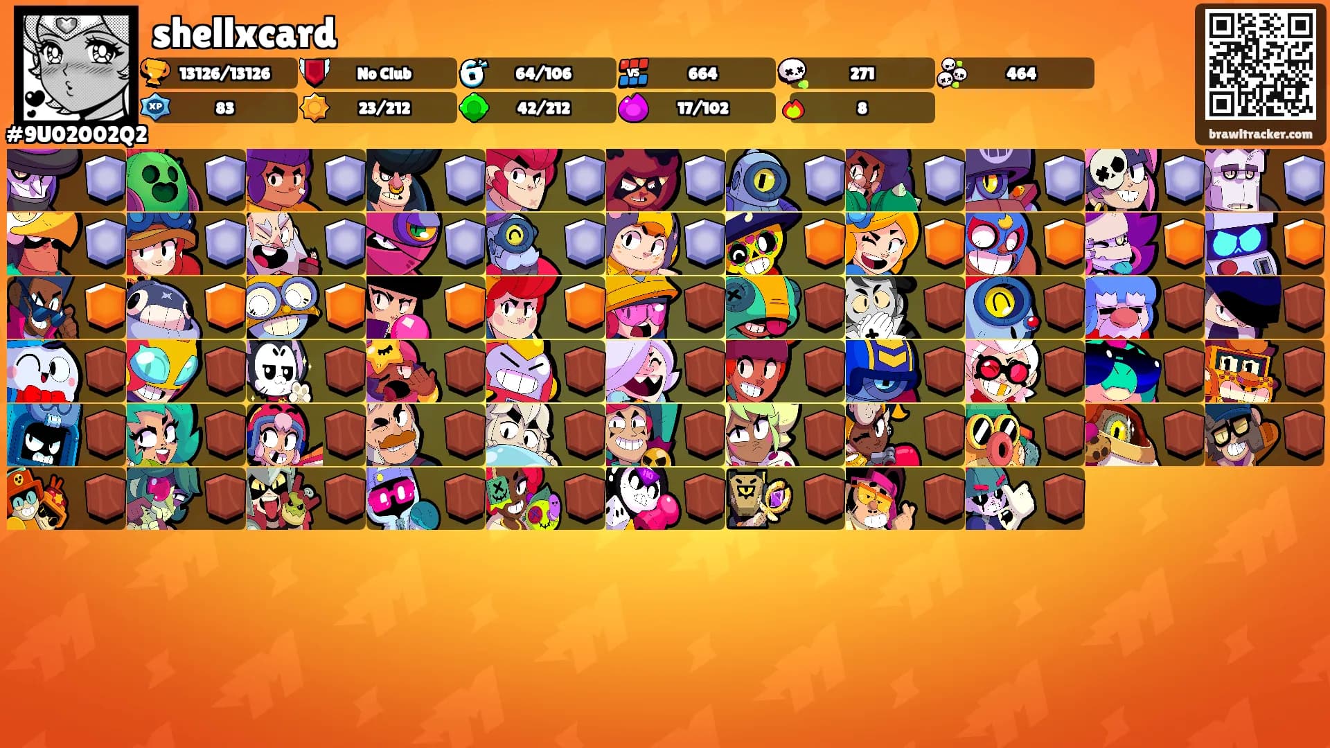 shellxcard's Ranks