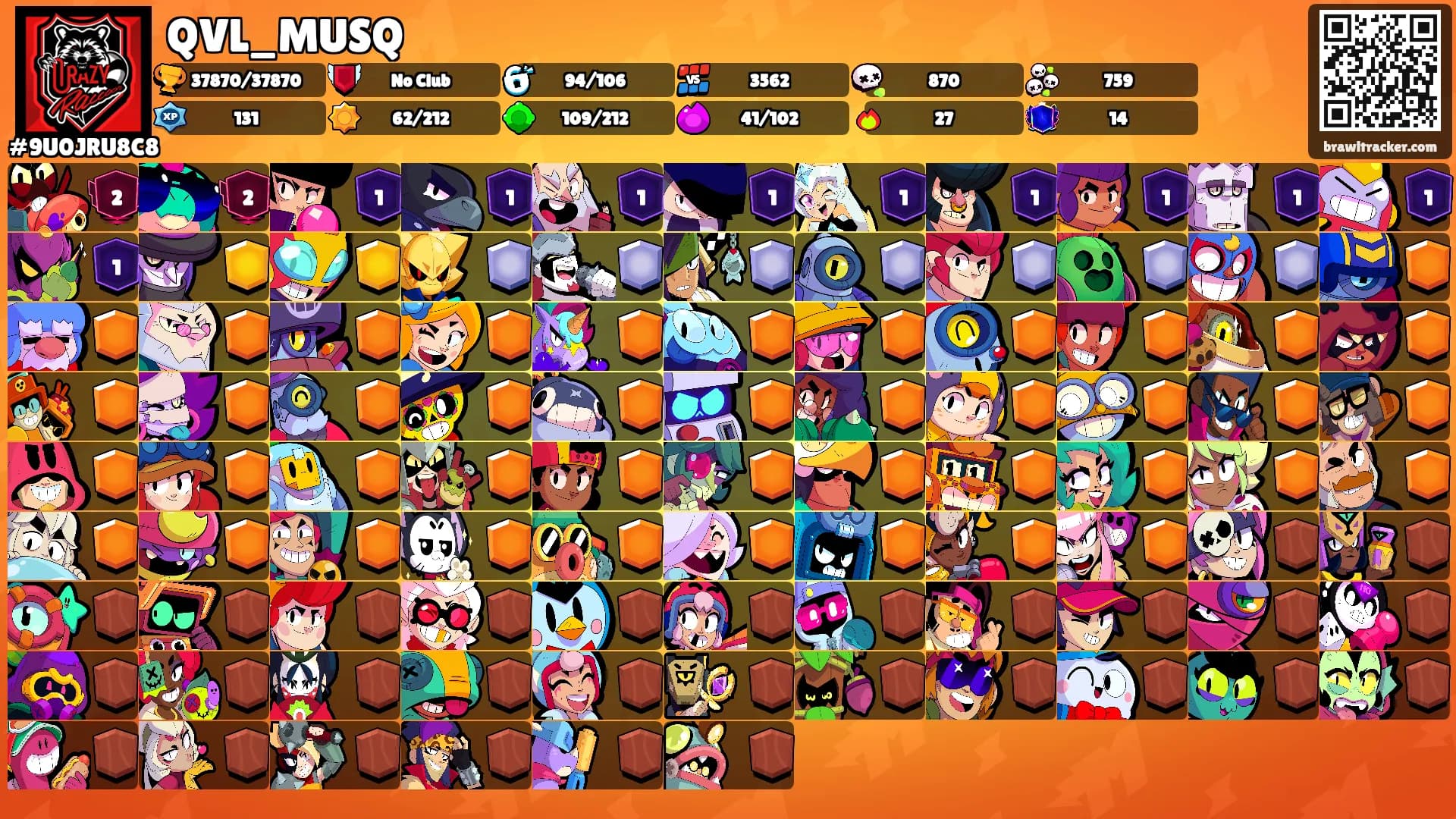 QVL_MUSQ's Ranks