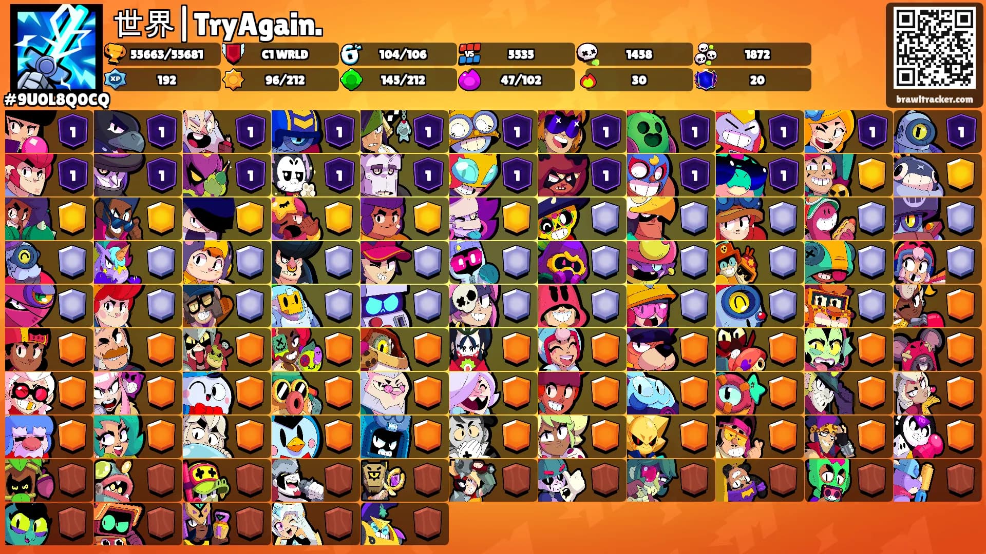 世界|TryAgain.'s Ranks