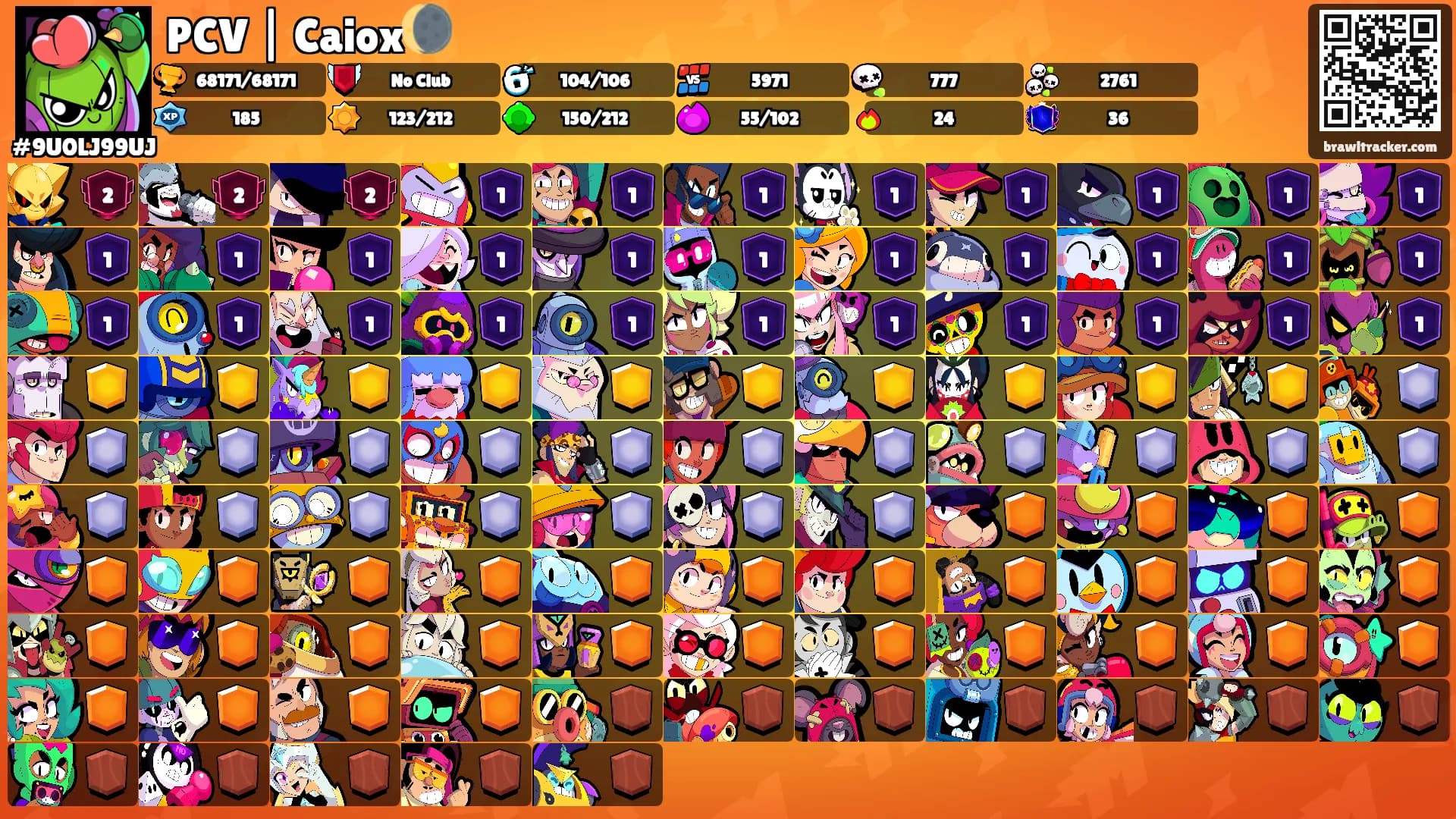 PCV | Caiox🌘's Ranks